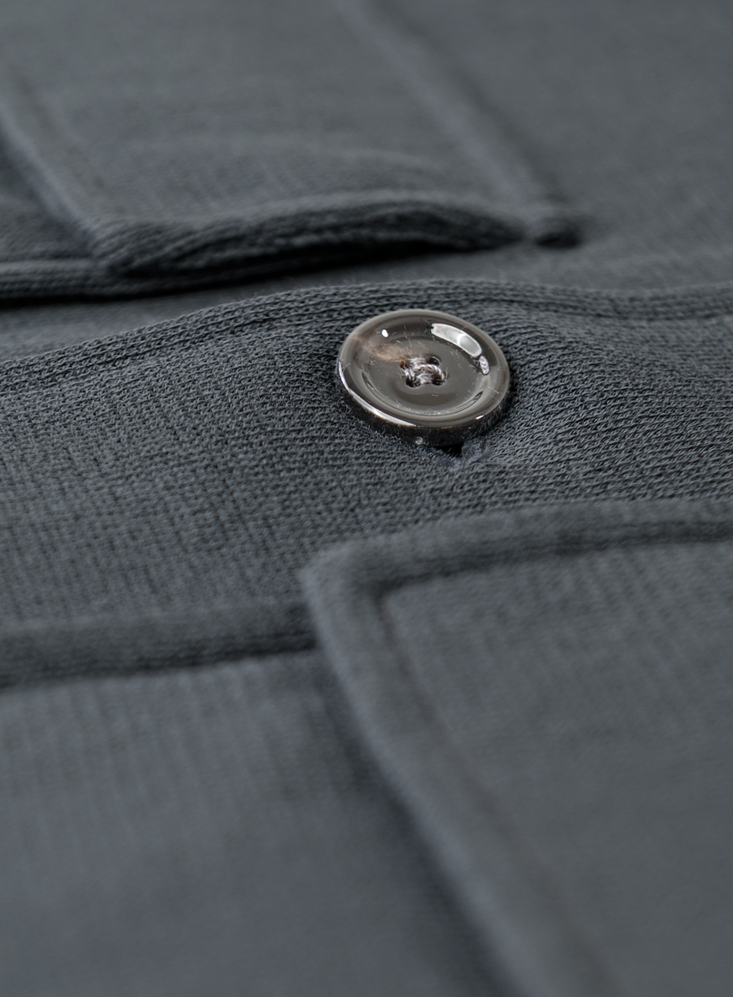 Katoen overshirt | Blauw