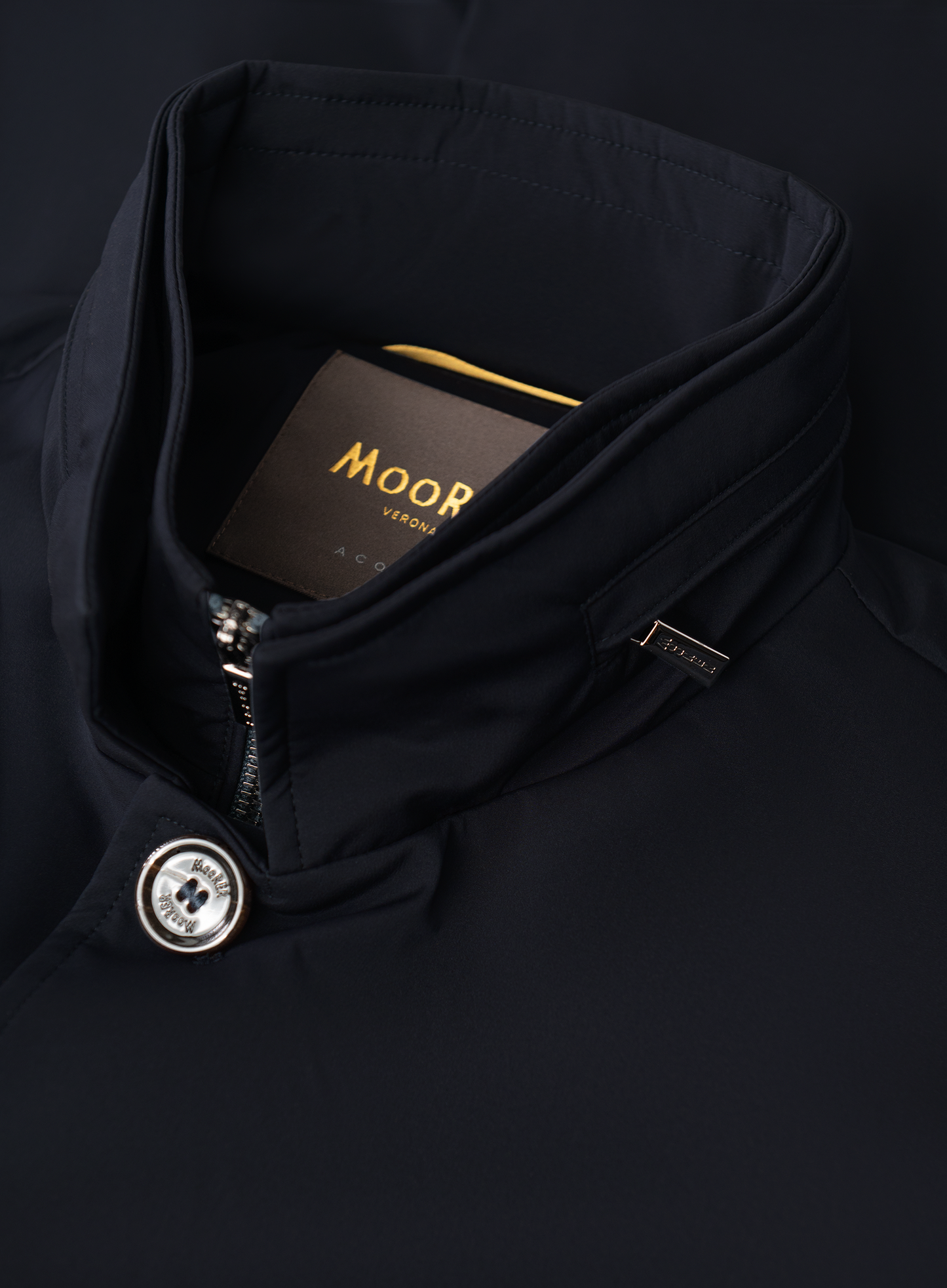 Zijden jas | BLUE NAVY