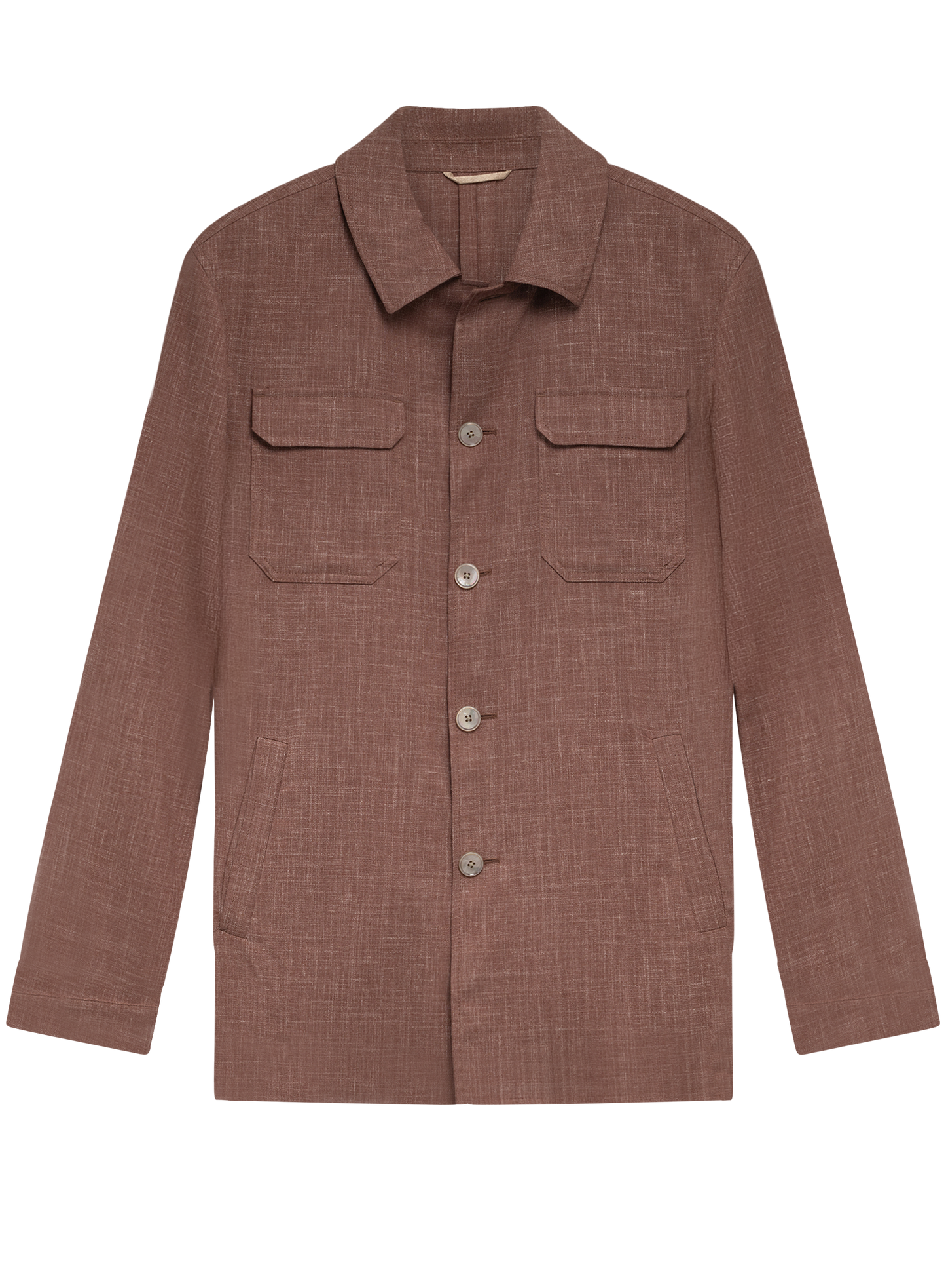 Pak met shirt jacket | OUD ROZE
