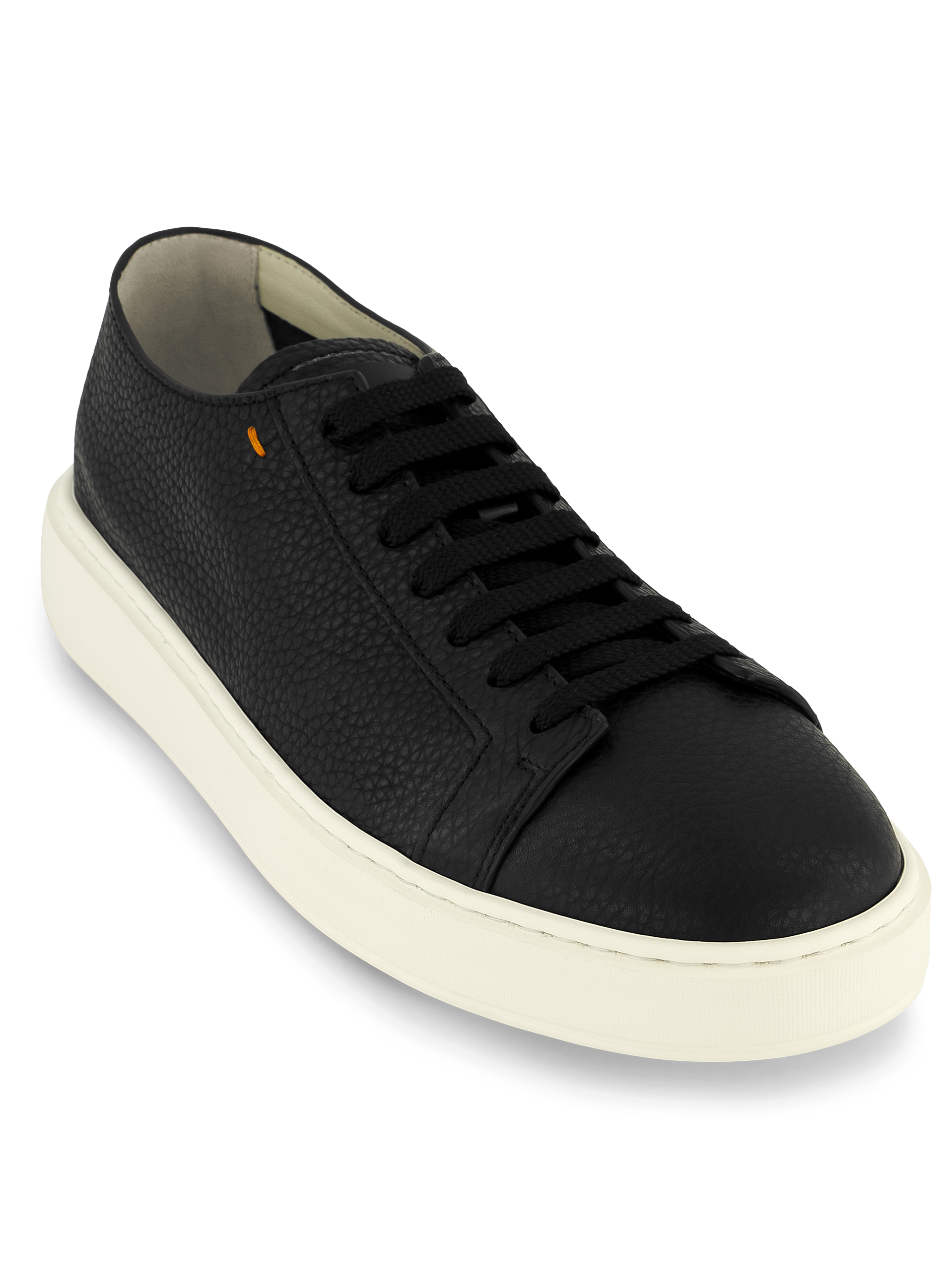 Sneakers van leer | Zwart