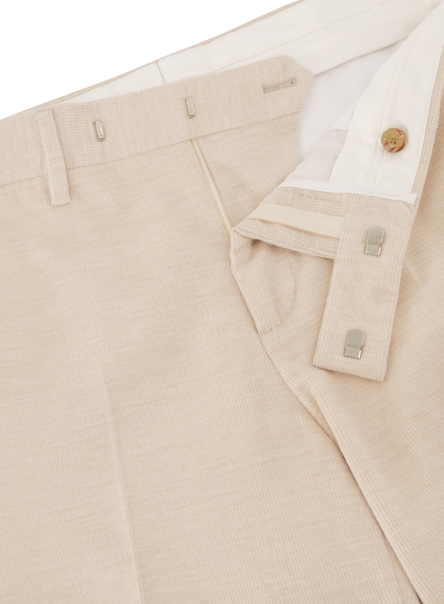 Pantalon van katoen | FULL_WIDTH | Beige