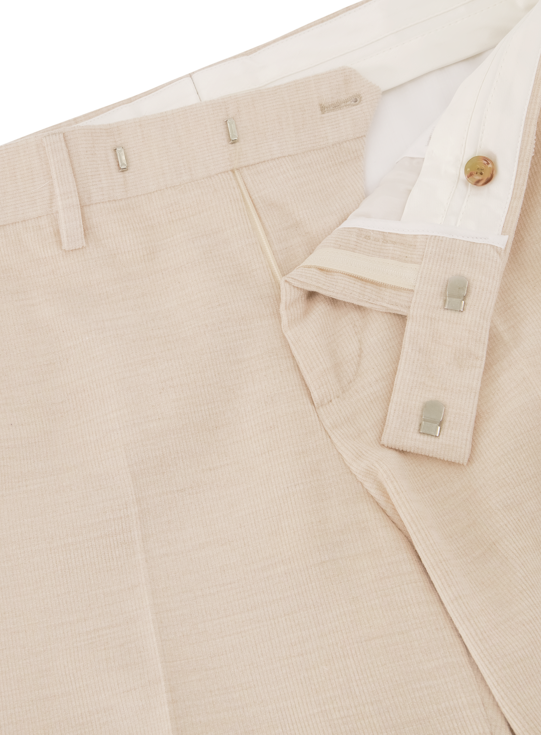 Pantalon van katoen | FULL_WIDTH | Beige