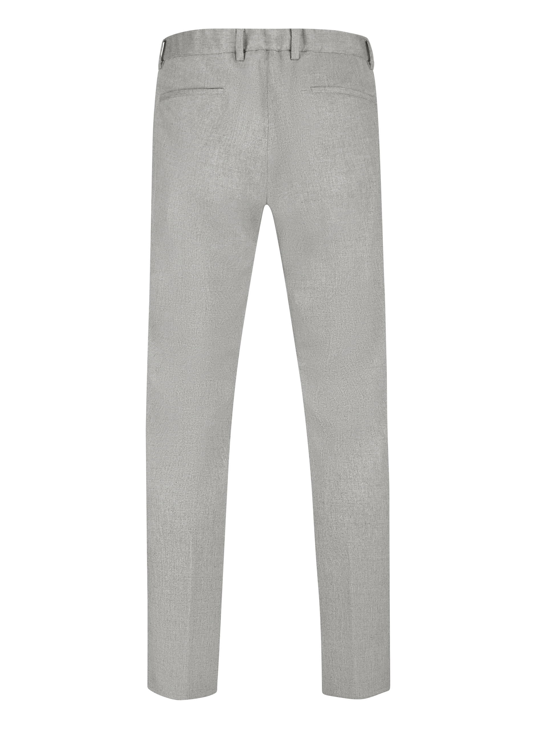 Pantalon van virgin wol en cashmere | L.Grijs