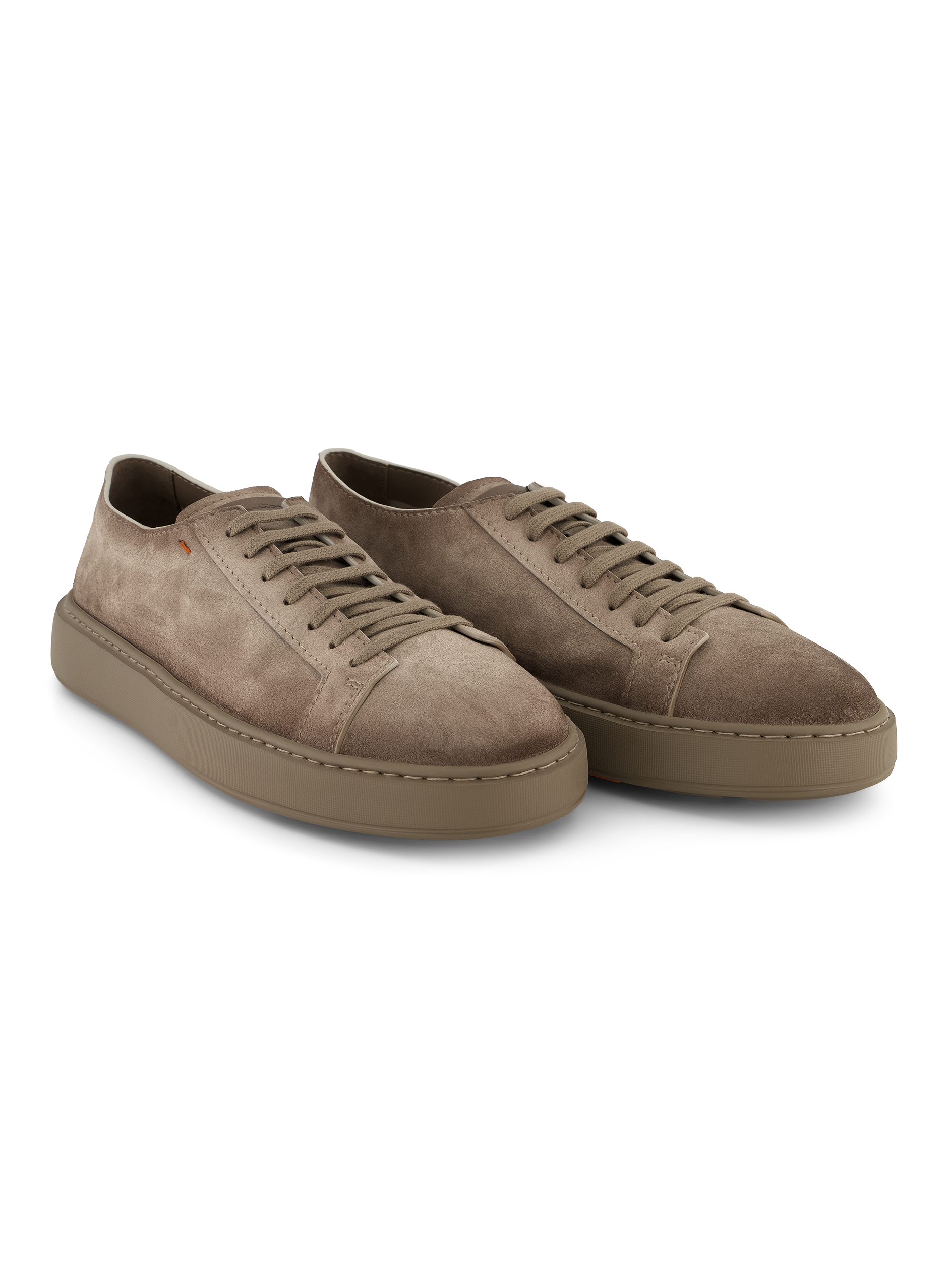 Sneakers van suède | TAUPE