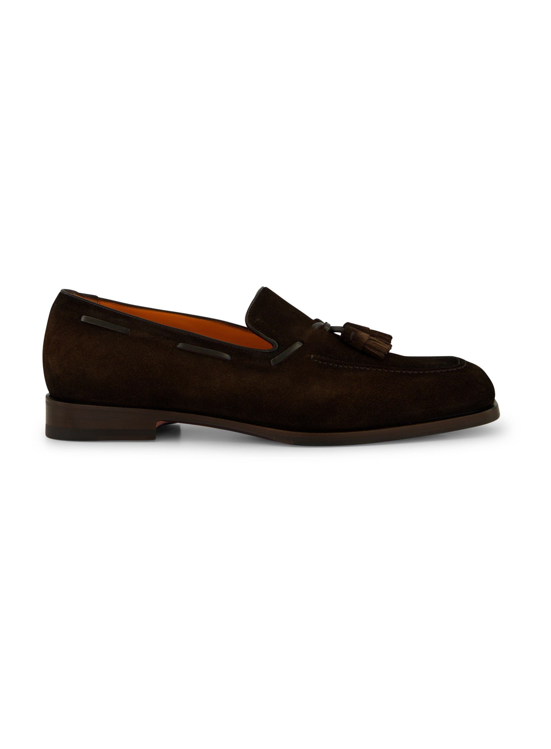 Tassel loafers van suède | D.Bruin