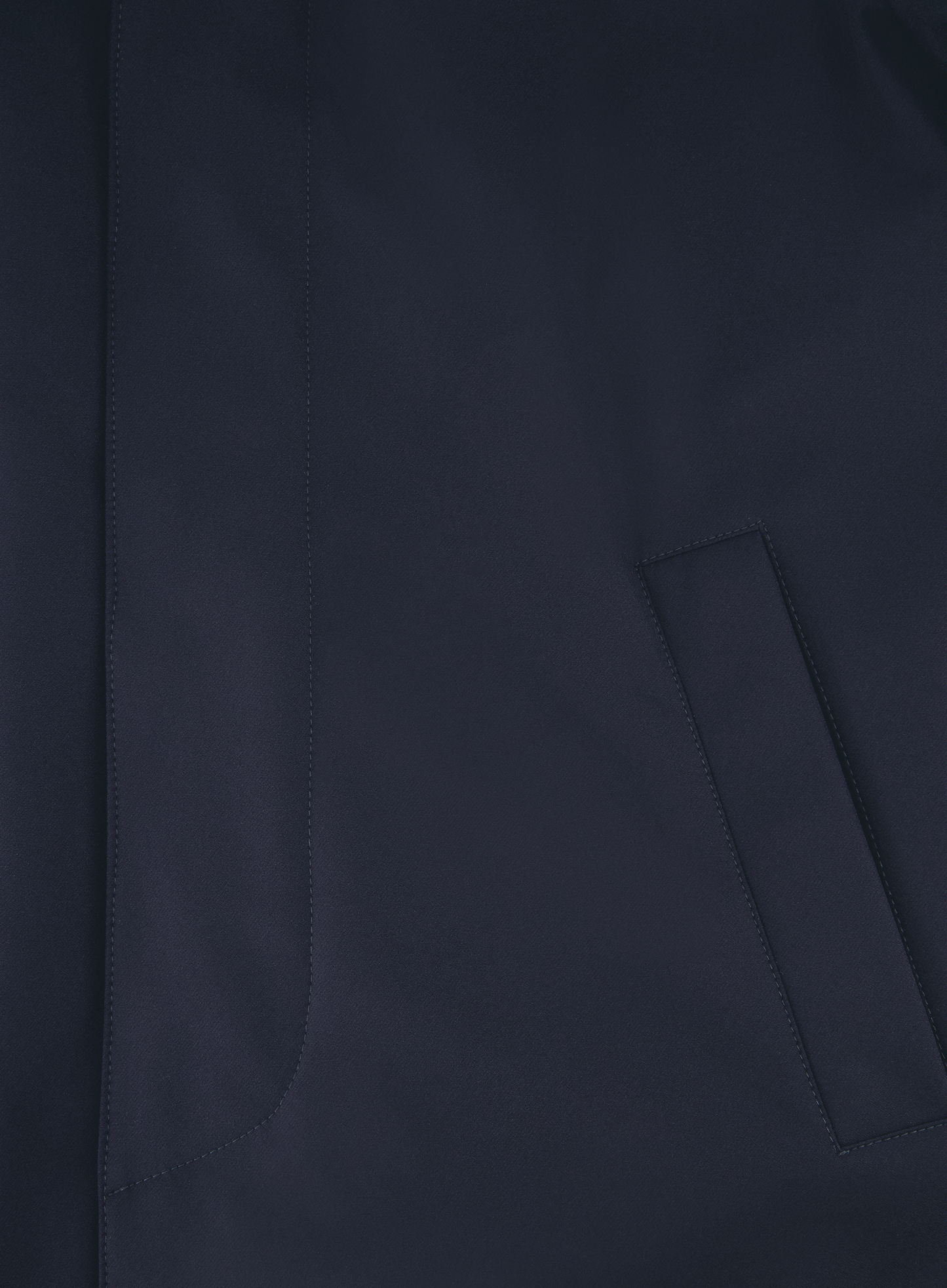 Waterafstotende jas | FULL_WIDTH | BLUE NAVY
