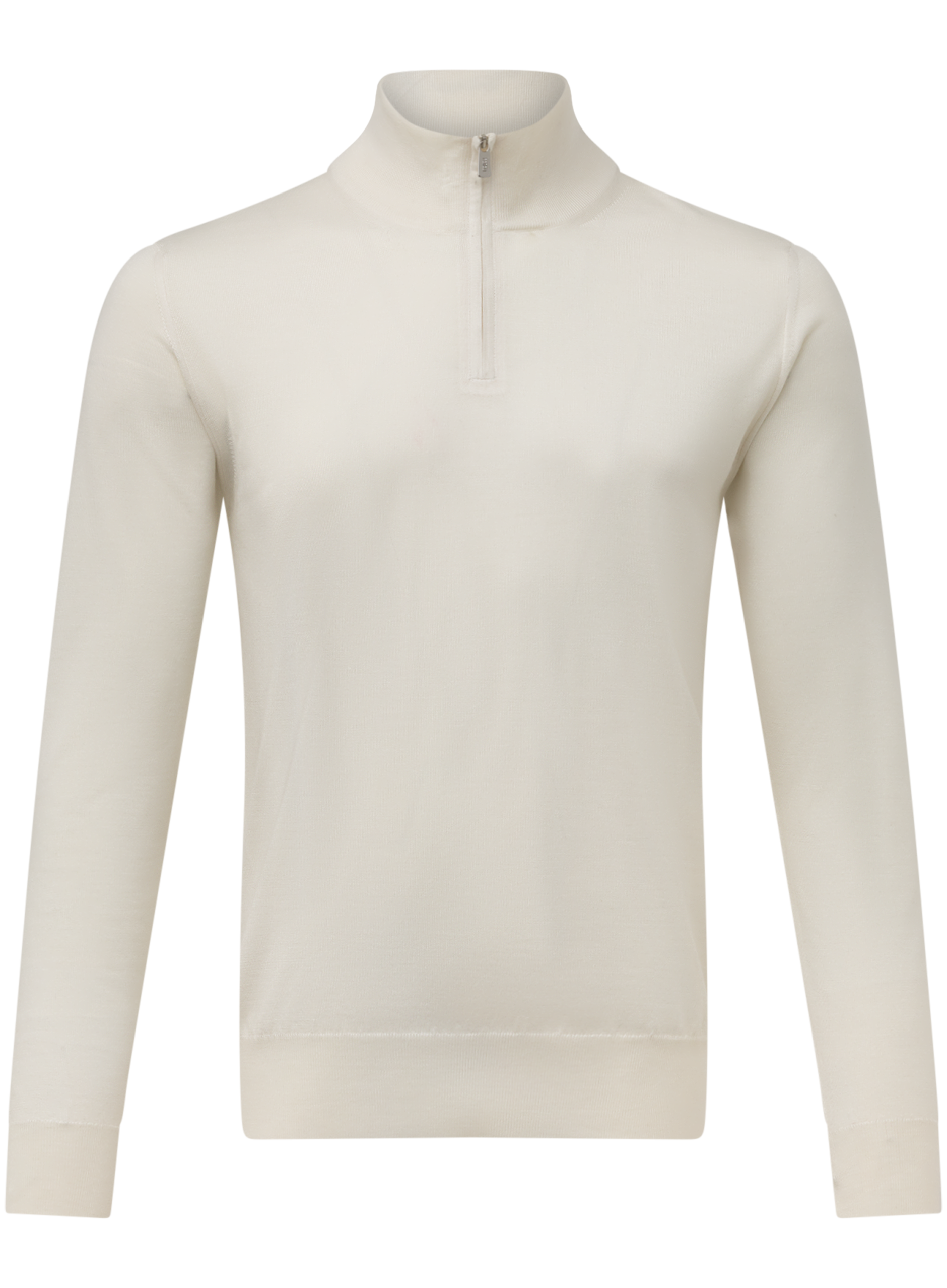 Half-zip vest van cashmere en zijde | Off-White