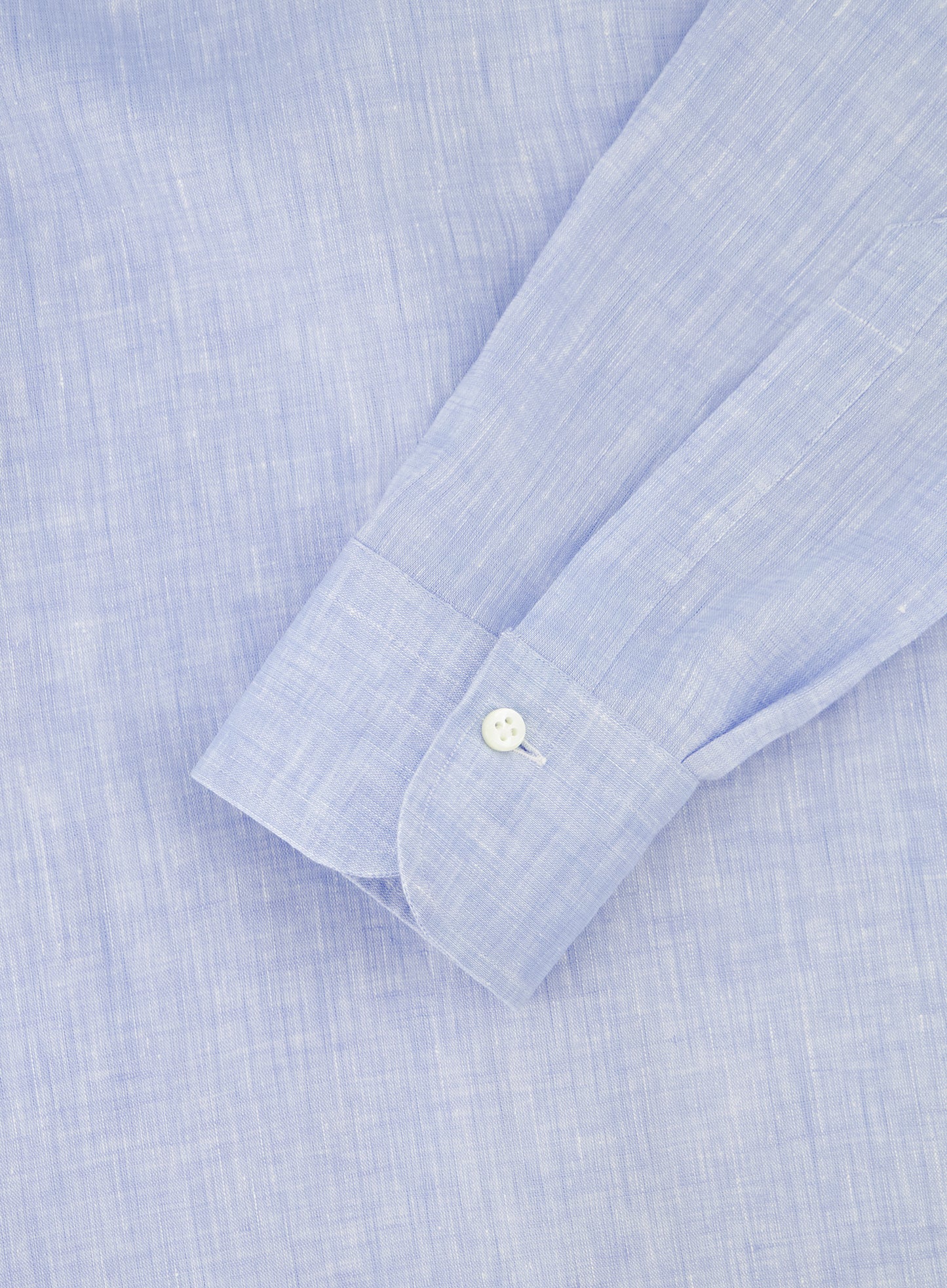 Stretch shirt van linnen | L.Blauw