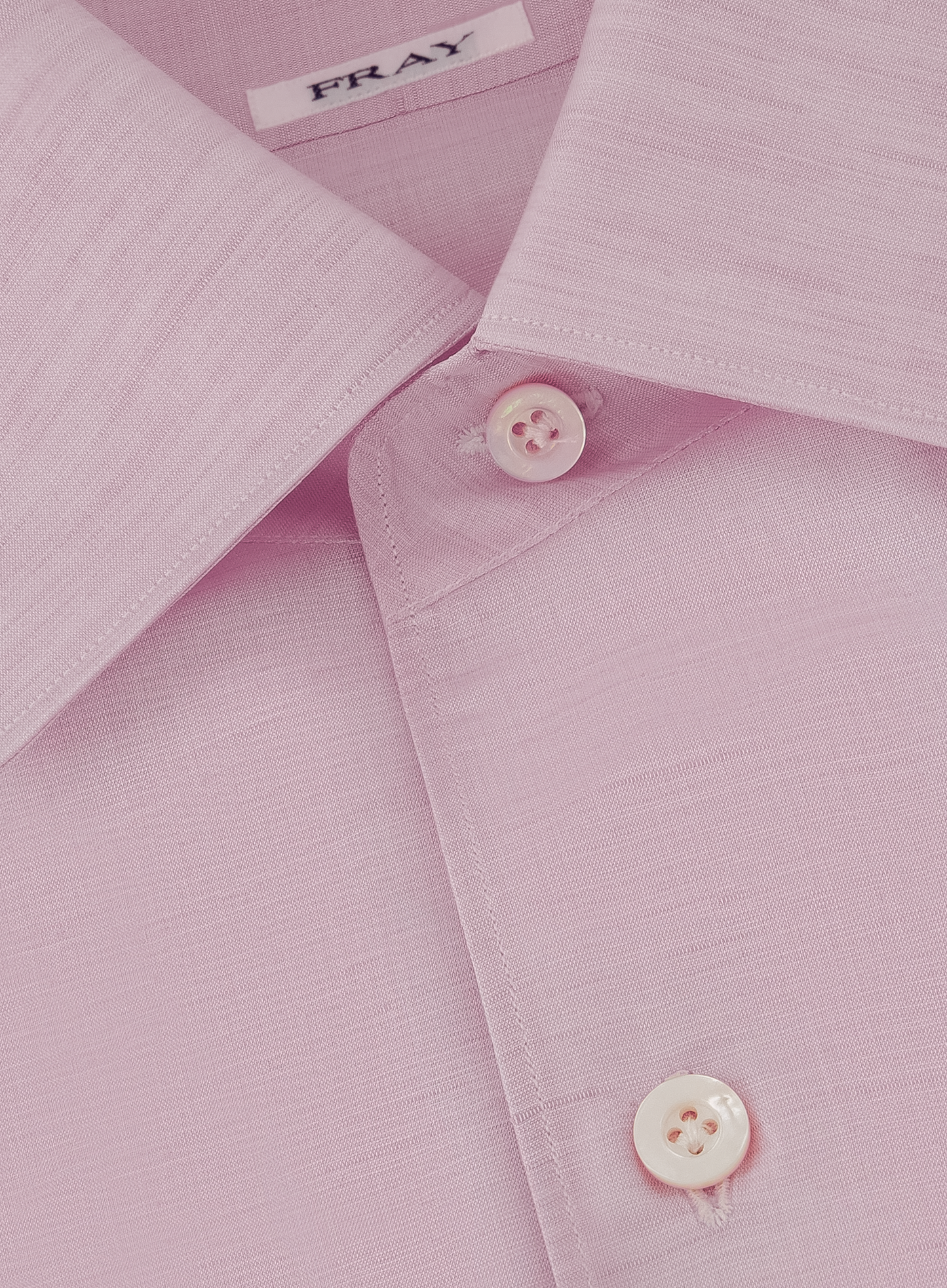 Shirt van katoen en linnen | FULL_WIDTH | ROZE