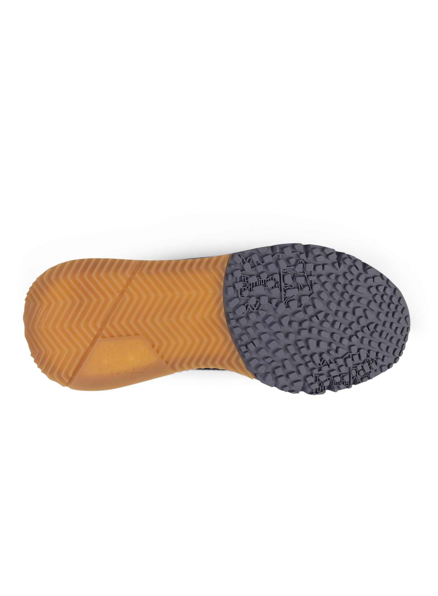 Knitted sneakers van wol | BLUE NAVY