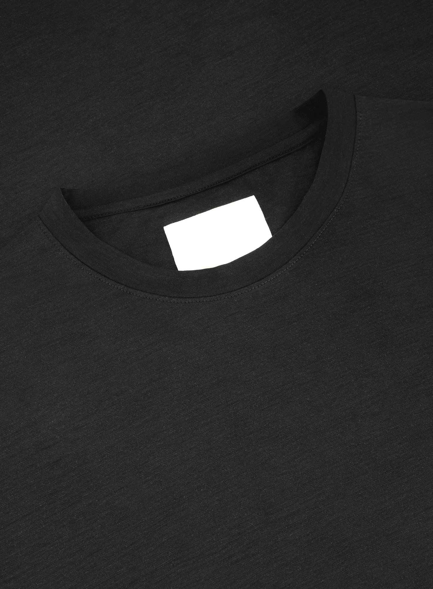 T-shirt van wol | FULL_WIDTH | Zwart