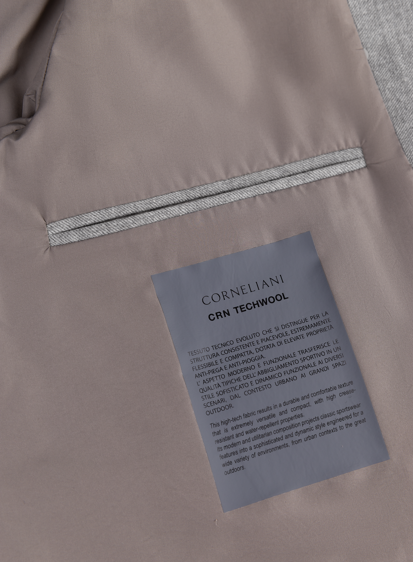 Overshirt van wol en cashmere
