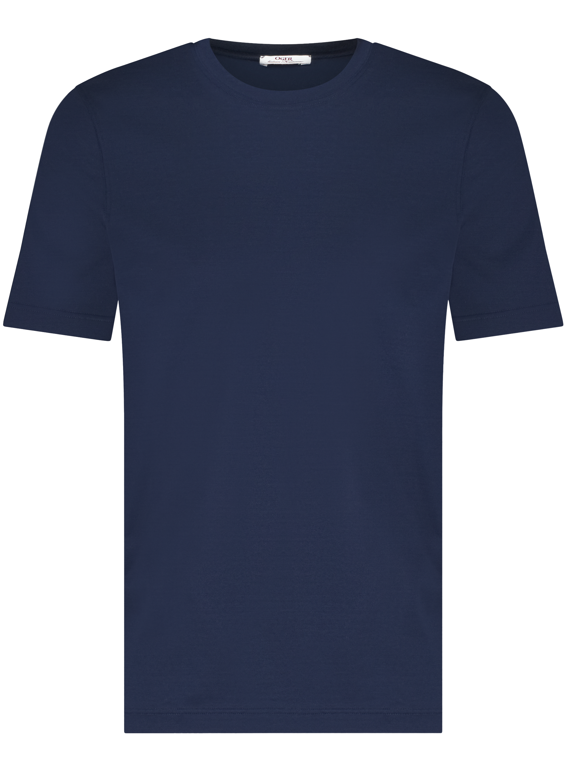 T-shirt van katoen | BLUE NAVY