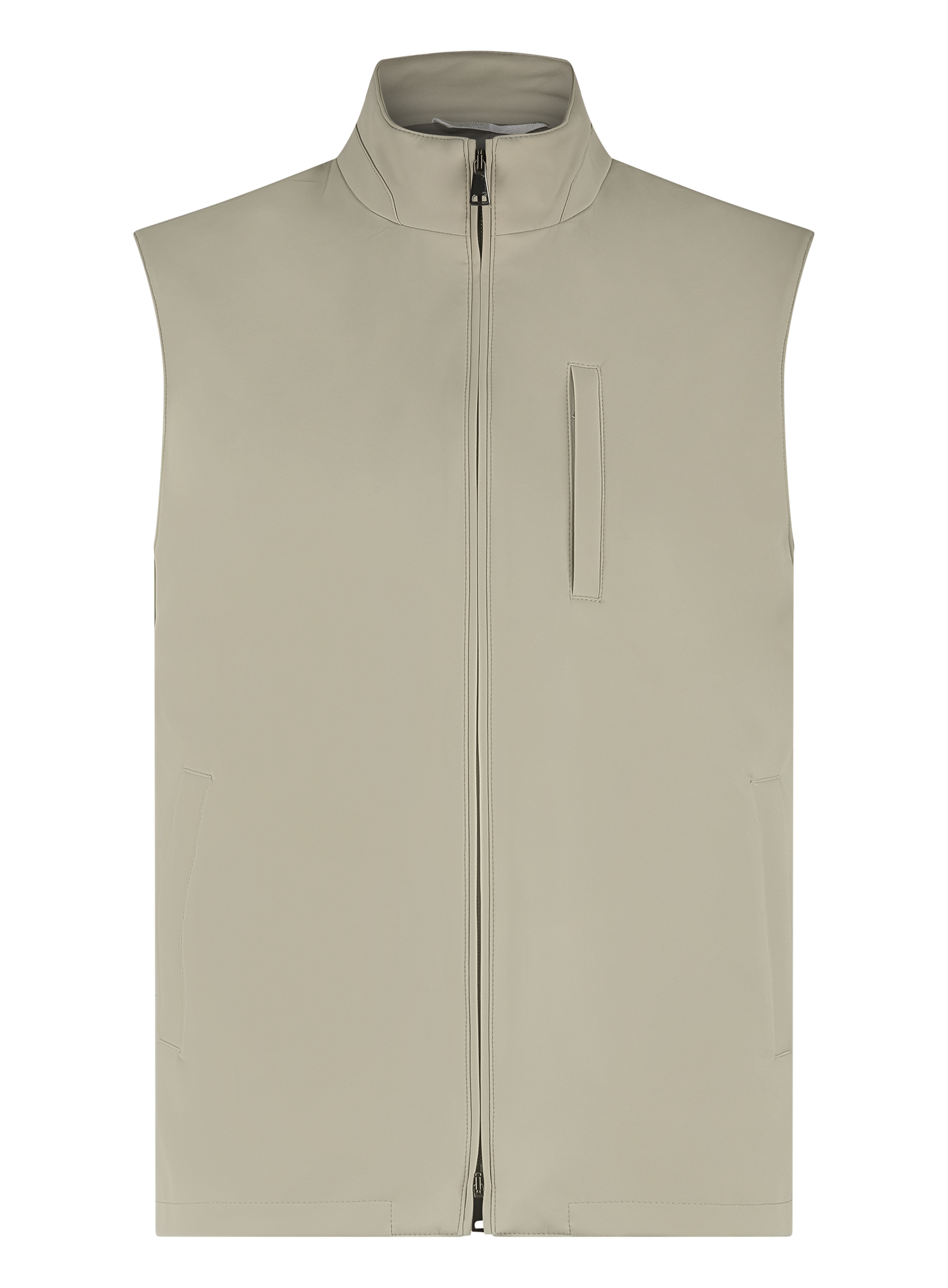 Waterafstotende bodywarmer | GRIJS-BEIGE