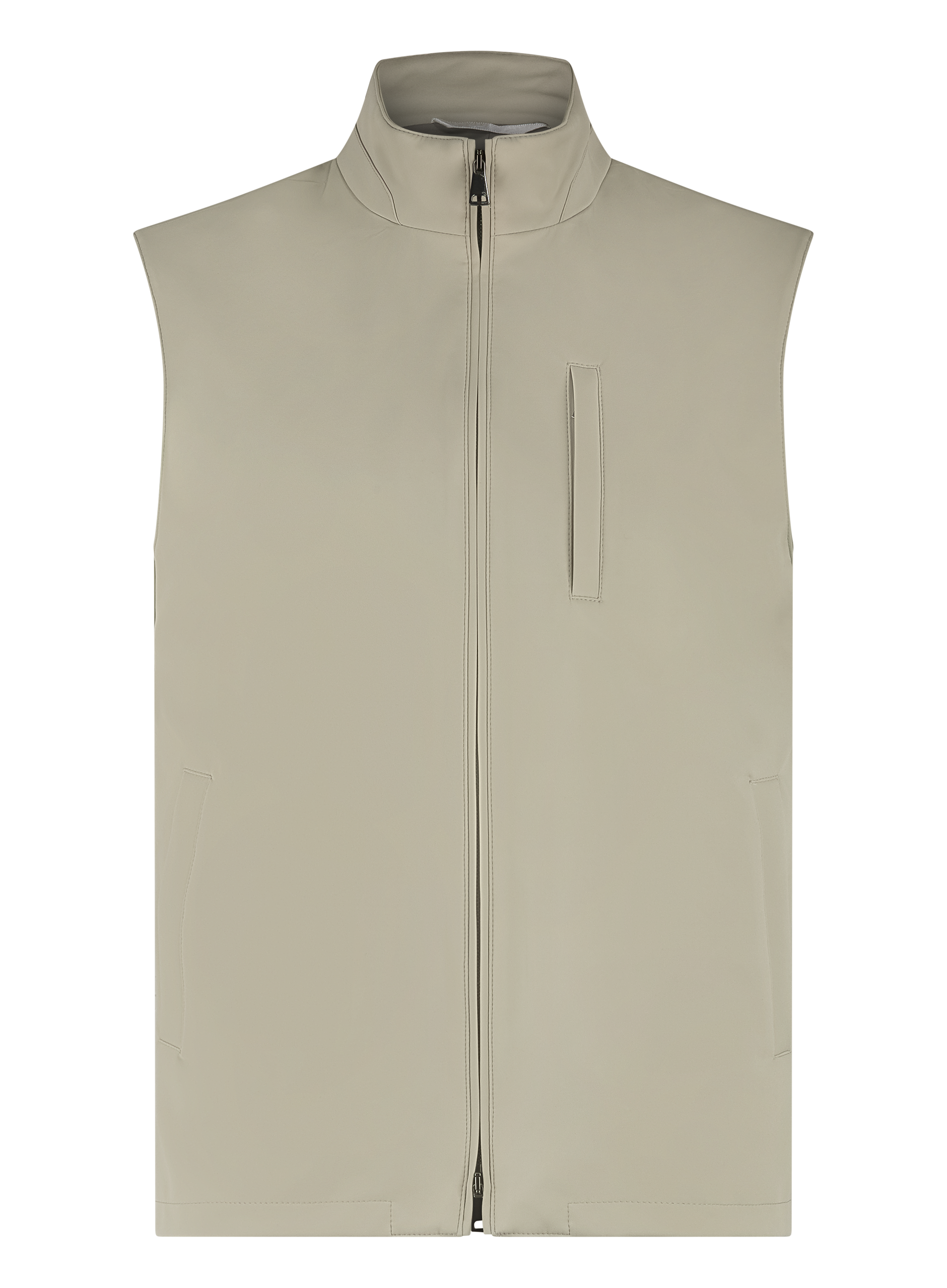 Waterafstotende bodywarmer | GRIJS-BEIGE