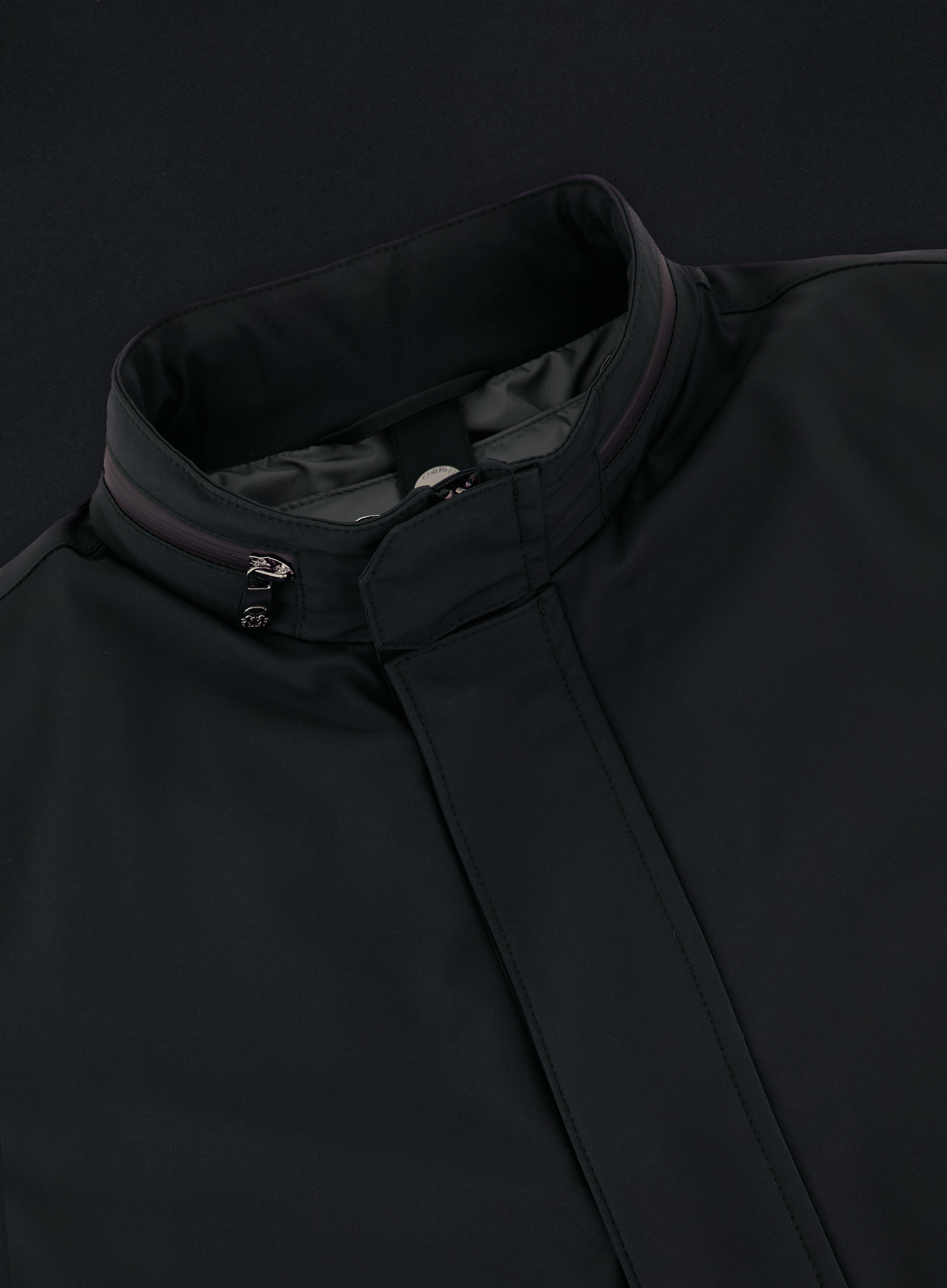 Waterafstotende jas | FULL_WIDTH | BLUE NAVY