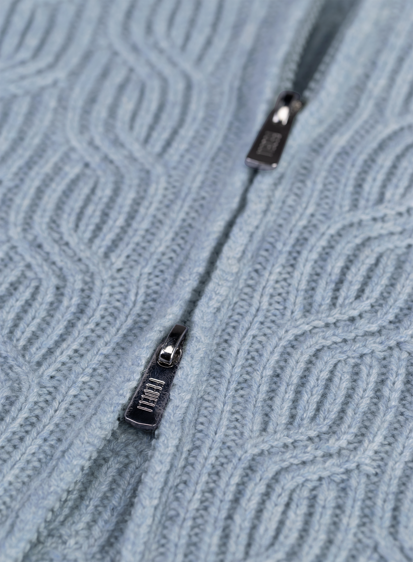 Cashmere zago ritsvest | FULL_WIDTH | L.Blauw