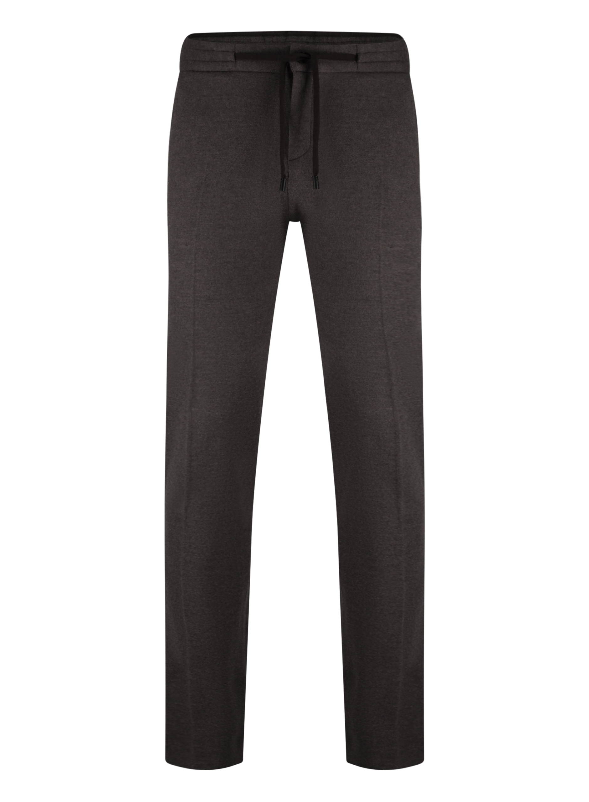Jog pantalon van virgin wol | TAUPE