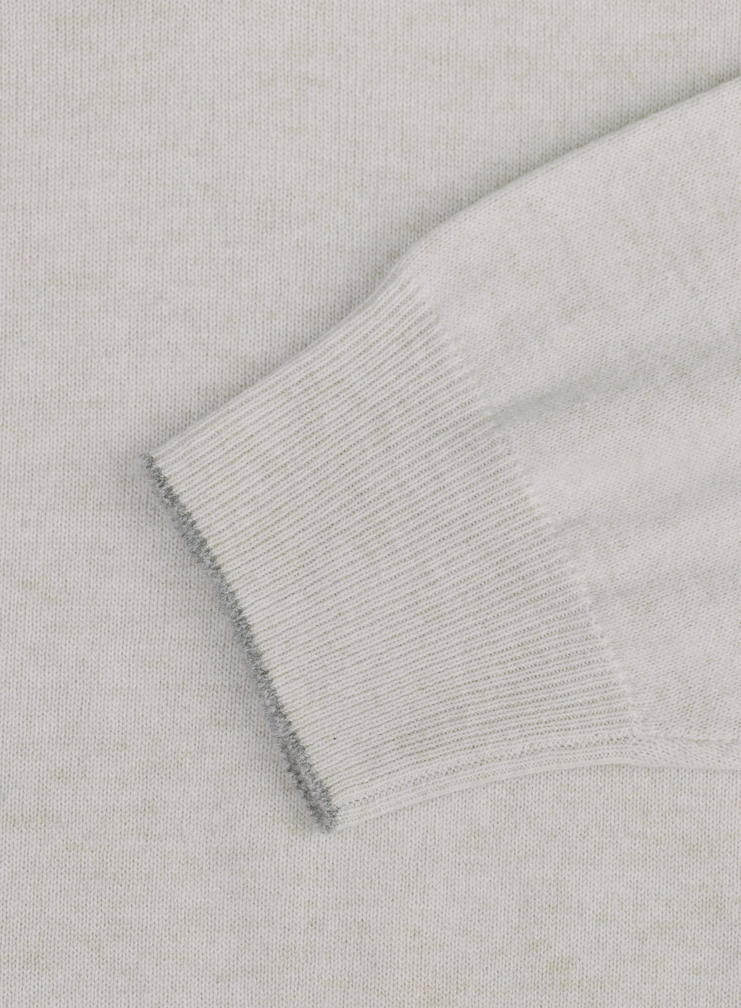 Half-zip ritsvest van cashmere | FULL_WIDTH | GRIJS-MELEE