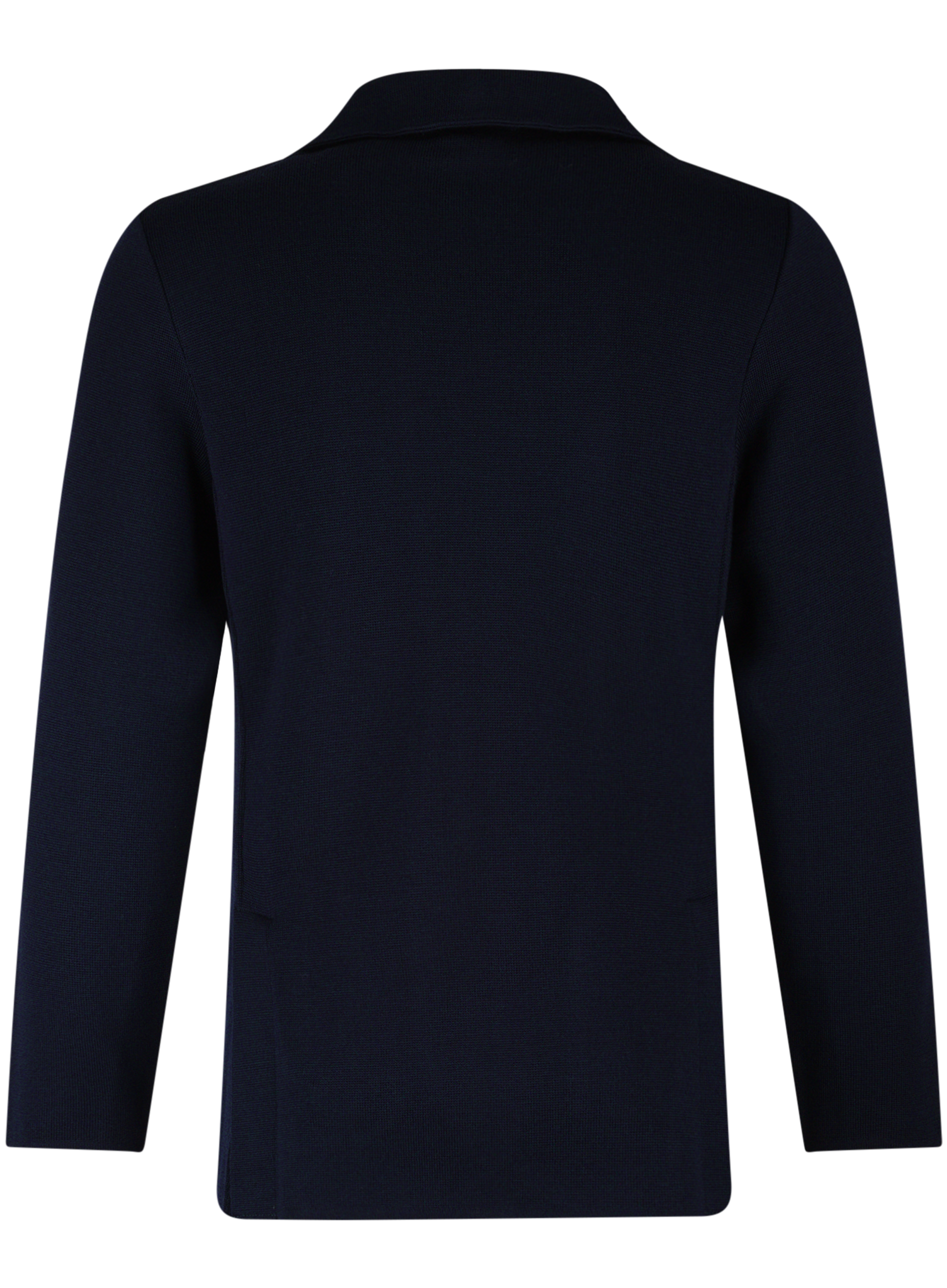 Knitted jasje van wol | BLUE NAVY