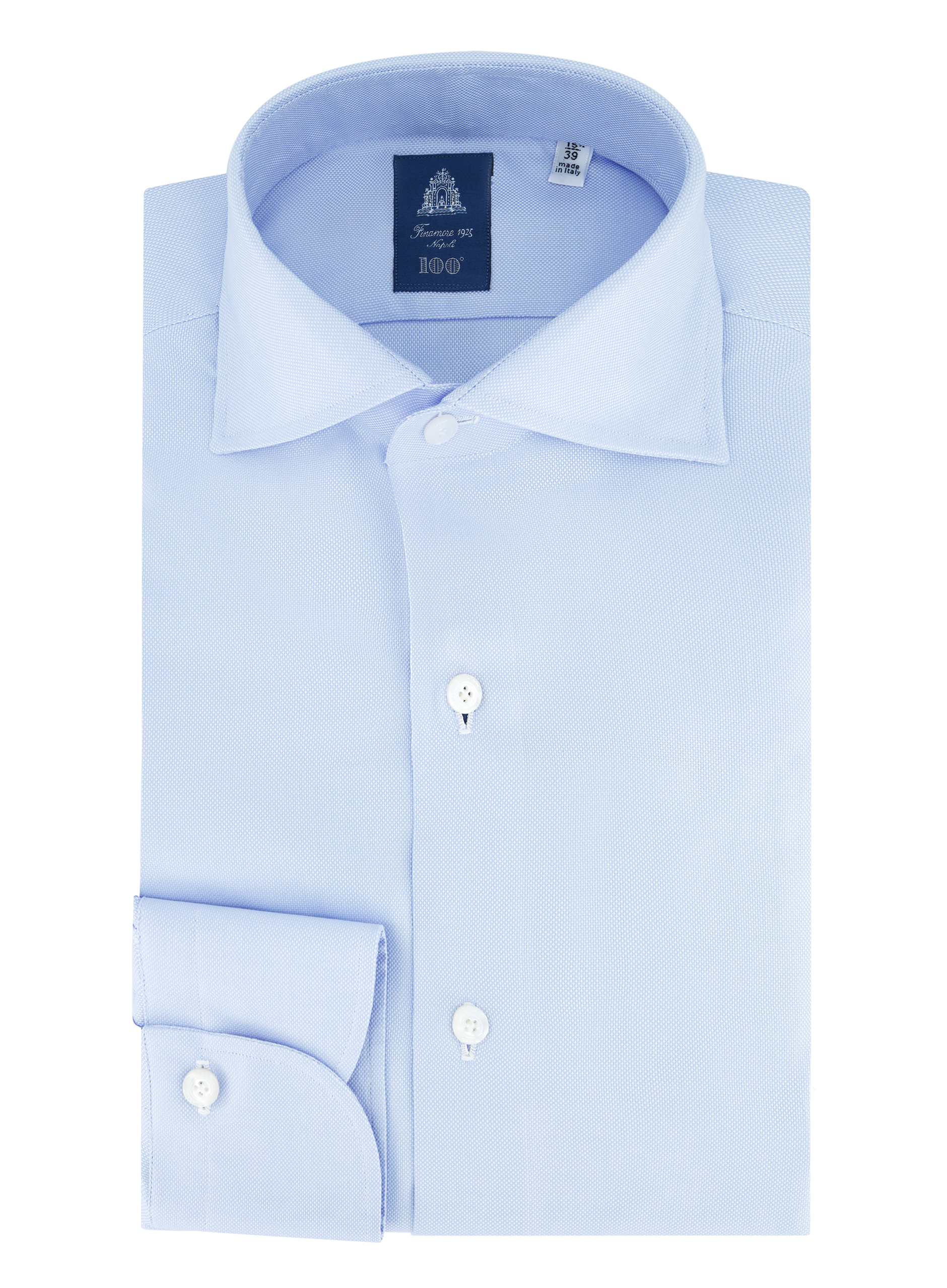 Napoli shirt van katoen | L.Blauw