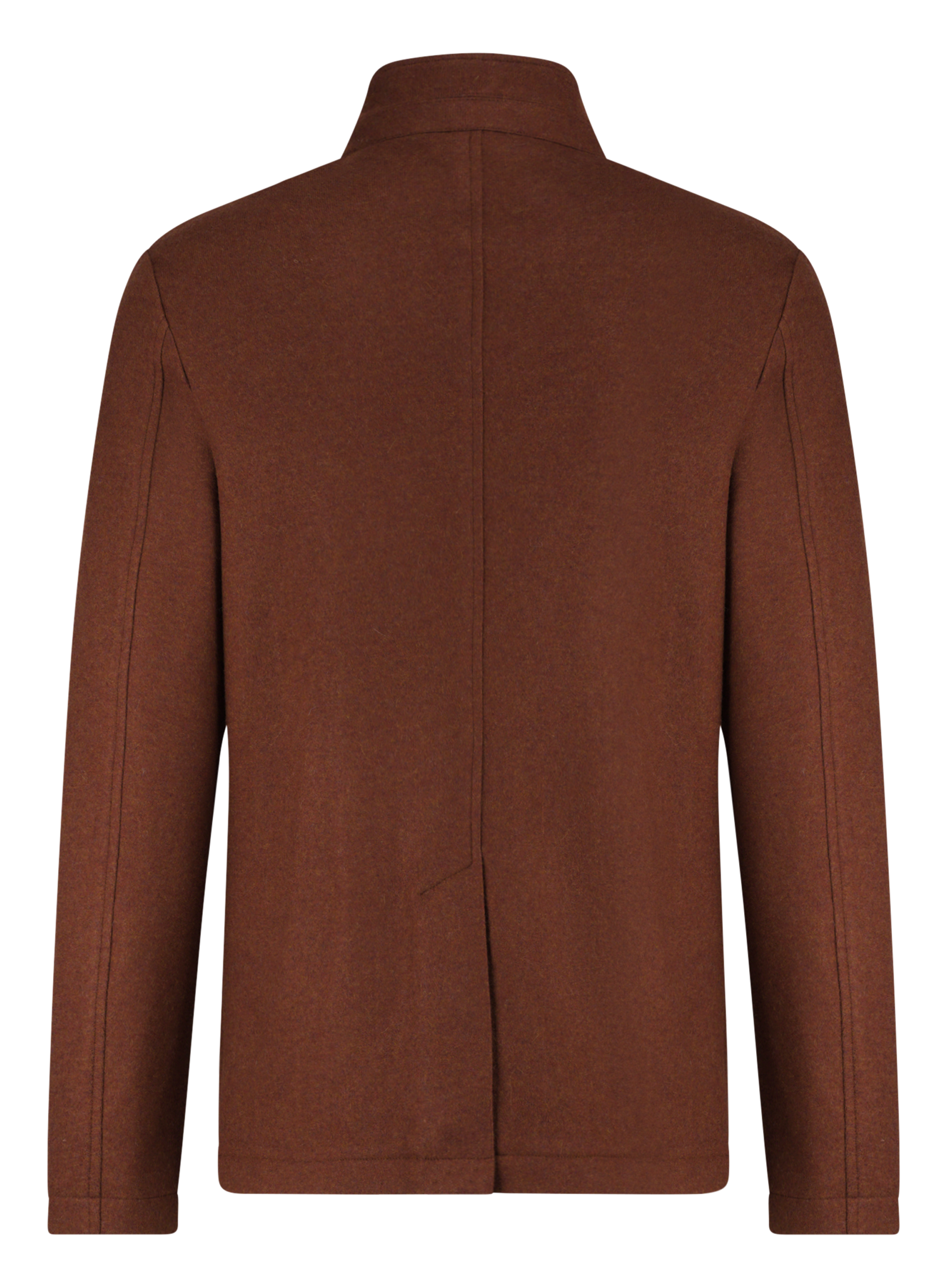 Jacket van cashmere | Roest