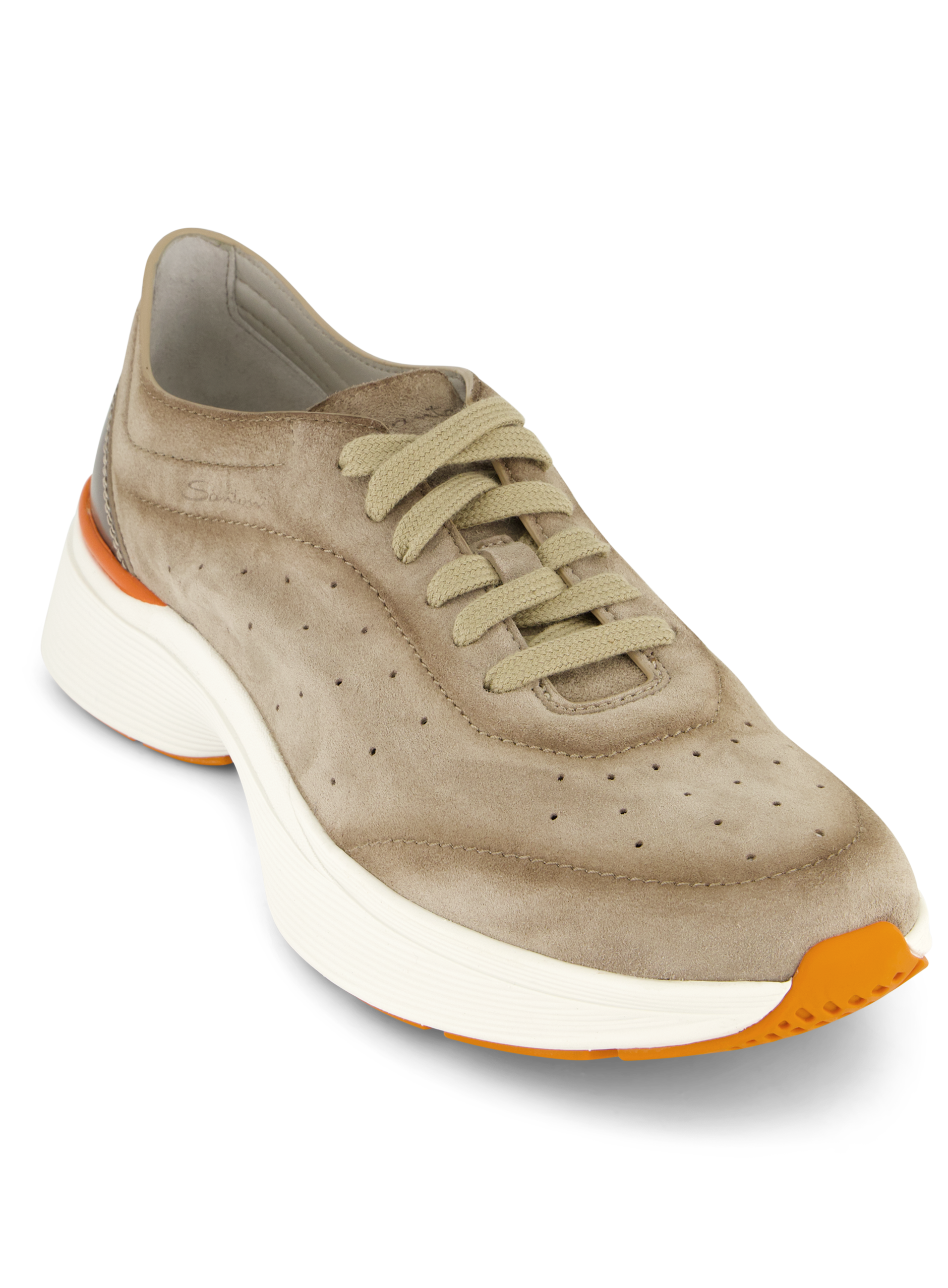 Bounce sneakers van suède | Beige