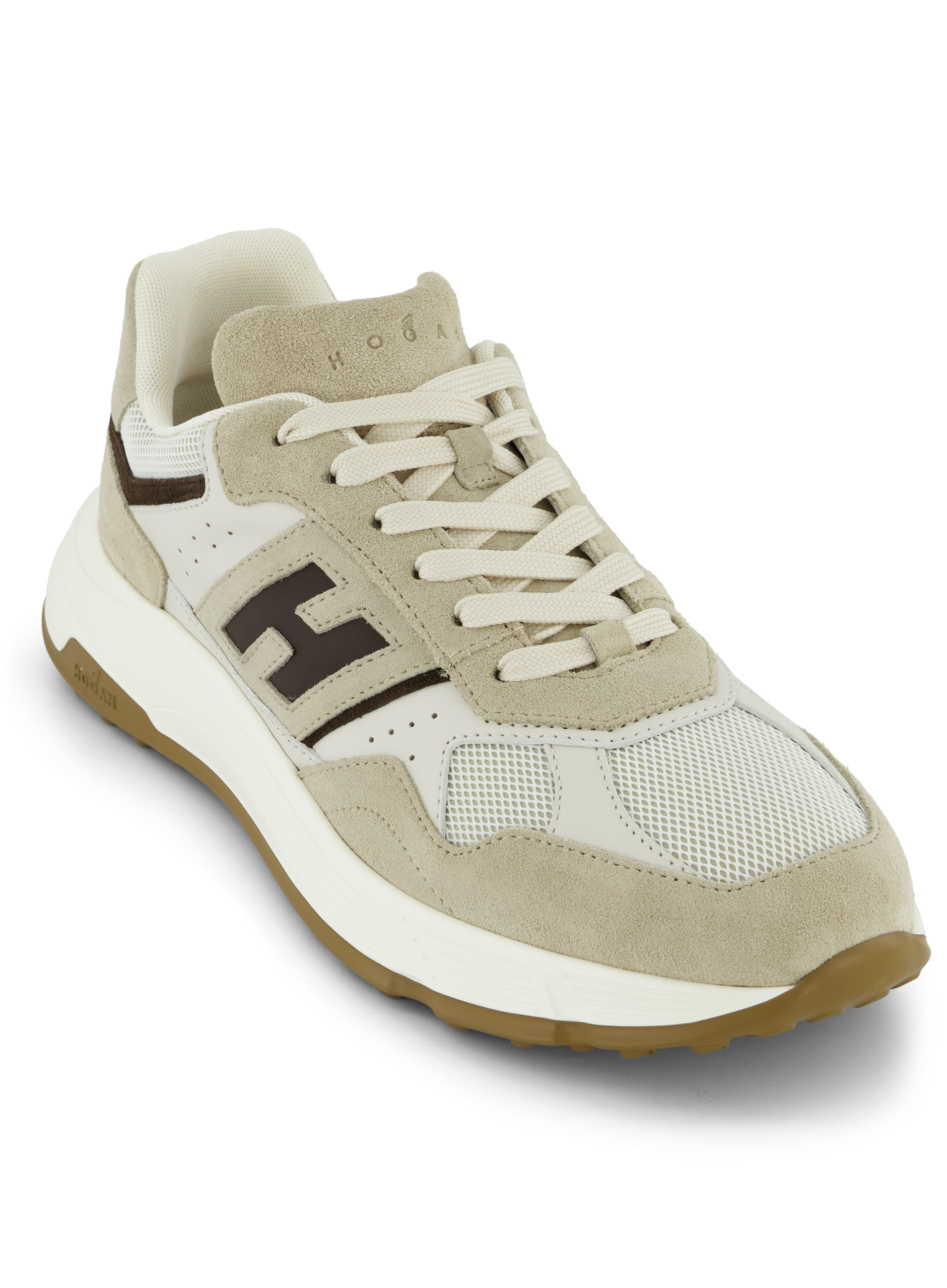 Hyperlight sneaker van suède | Beige