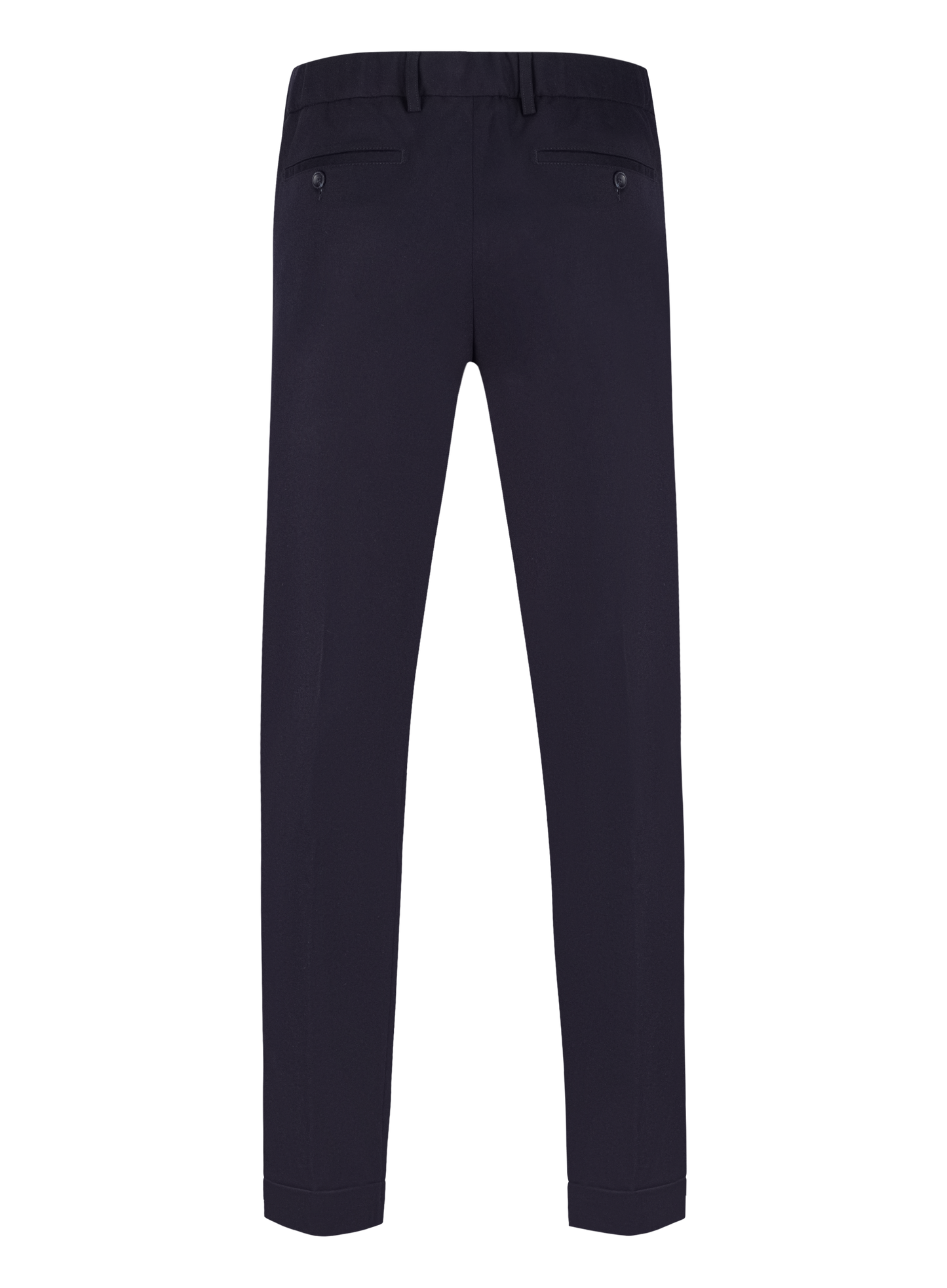 Jog pantalon van wol en cashmere | BLUE NAVY