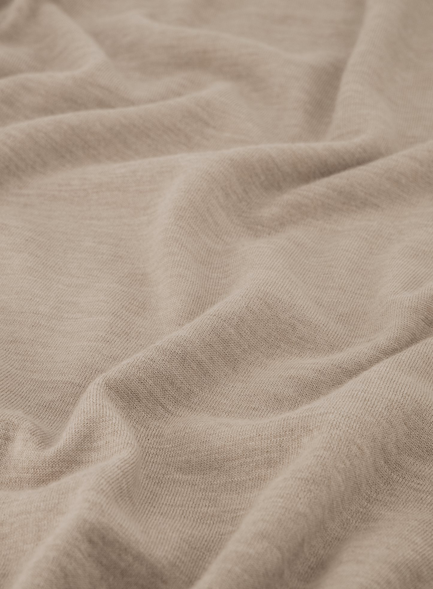 Crewneck met lange mouwen van cashmere | FULL_WIDTH | TAUPE