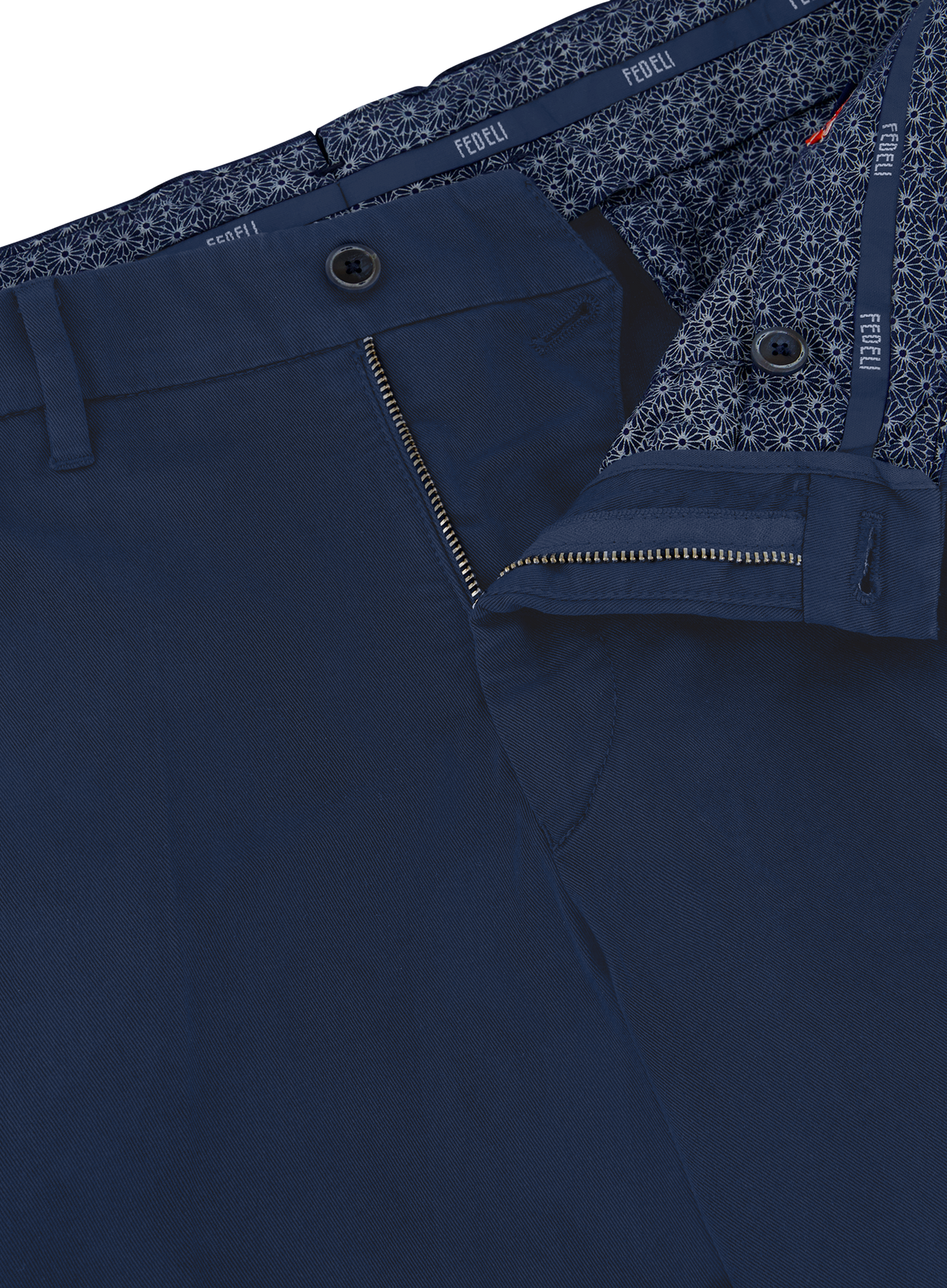 Bermuda van katoen | FULL_WIDTH | BLUE NAVY