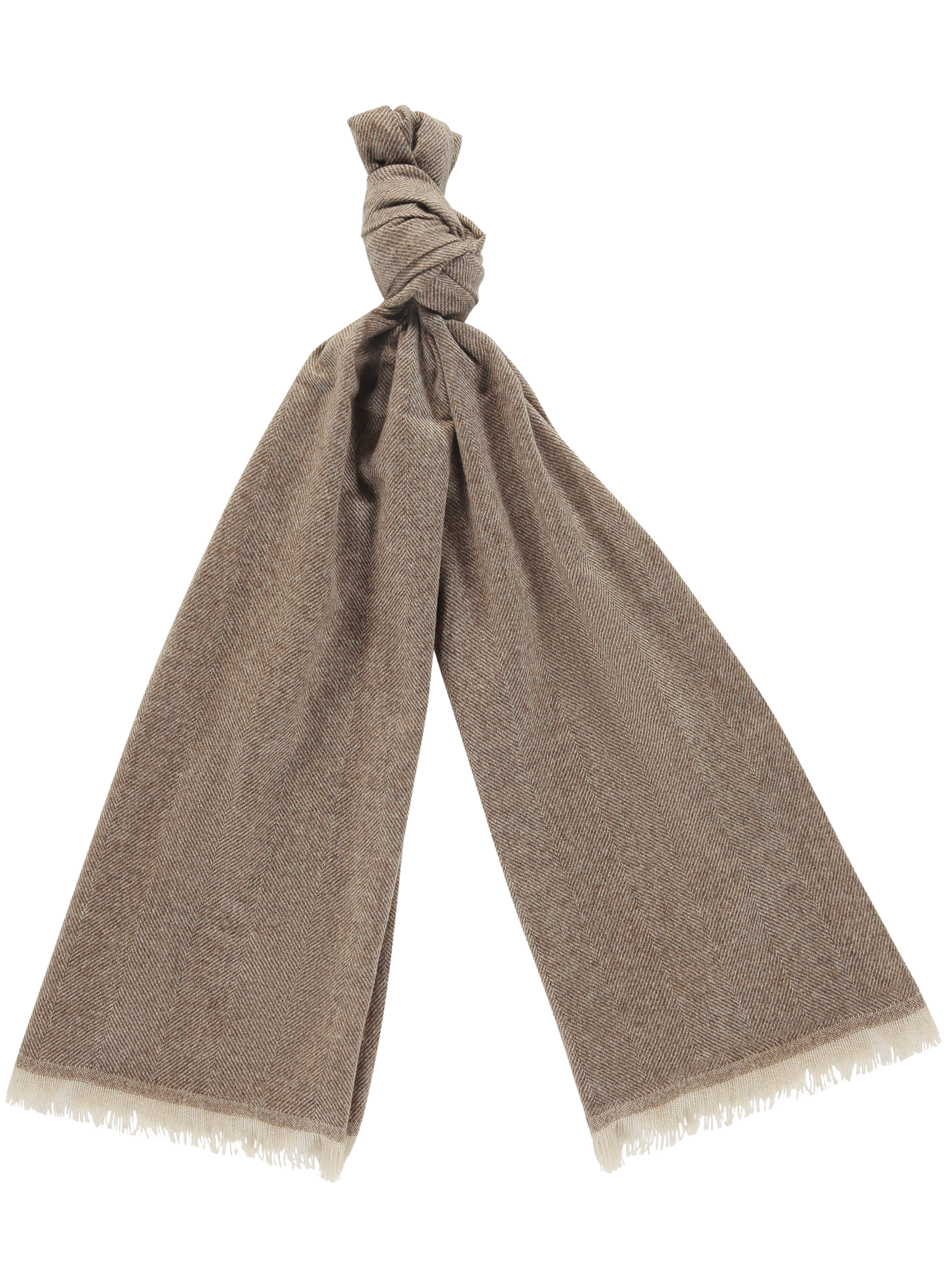 Shawl van cashmere | Bruin
