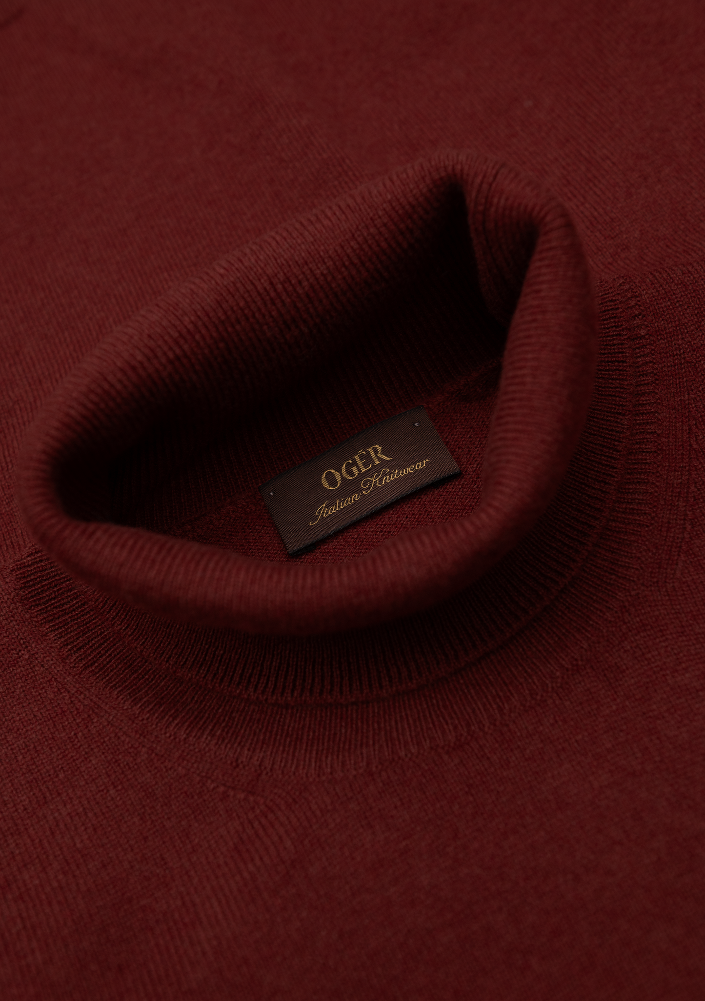 Coltrui van virgin wol en cashmere | FULL_WIDTH | Roest