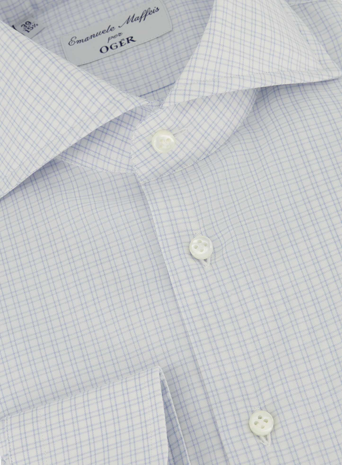 Geruit shirt van katoen | FULL_WIDTH | L.Blauw