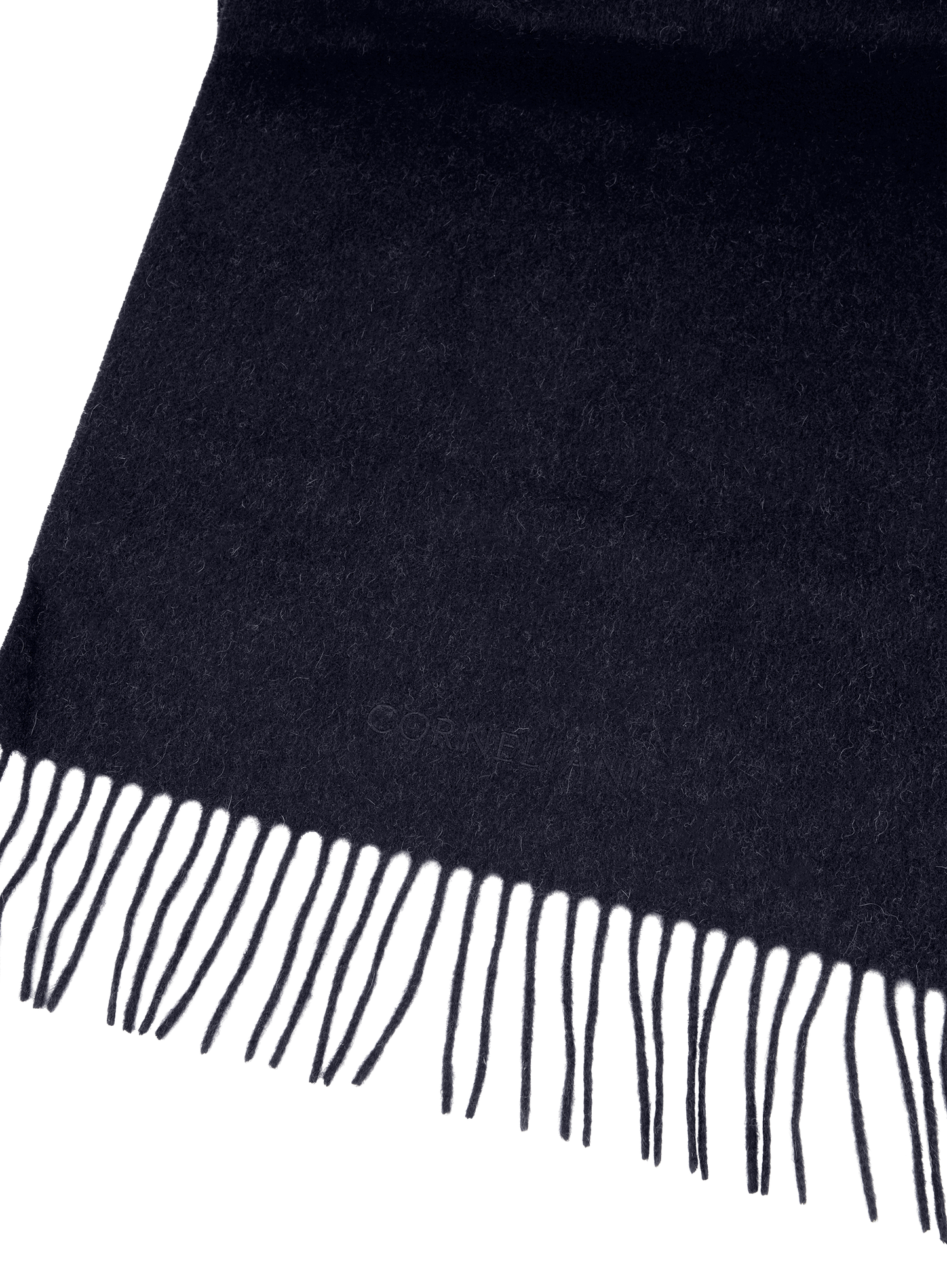 Shawl van cashmere | BLUE NAVY