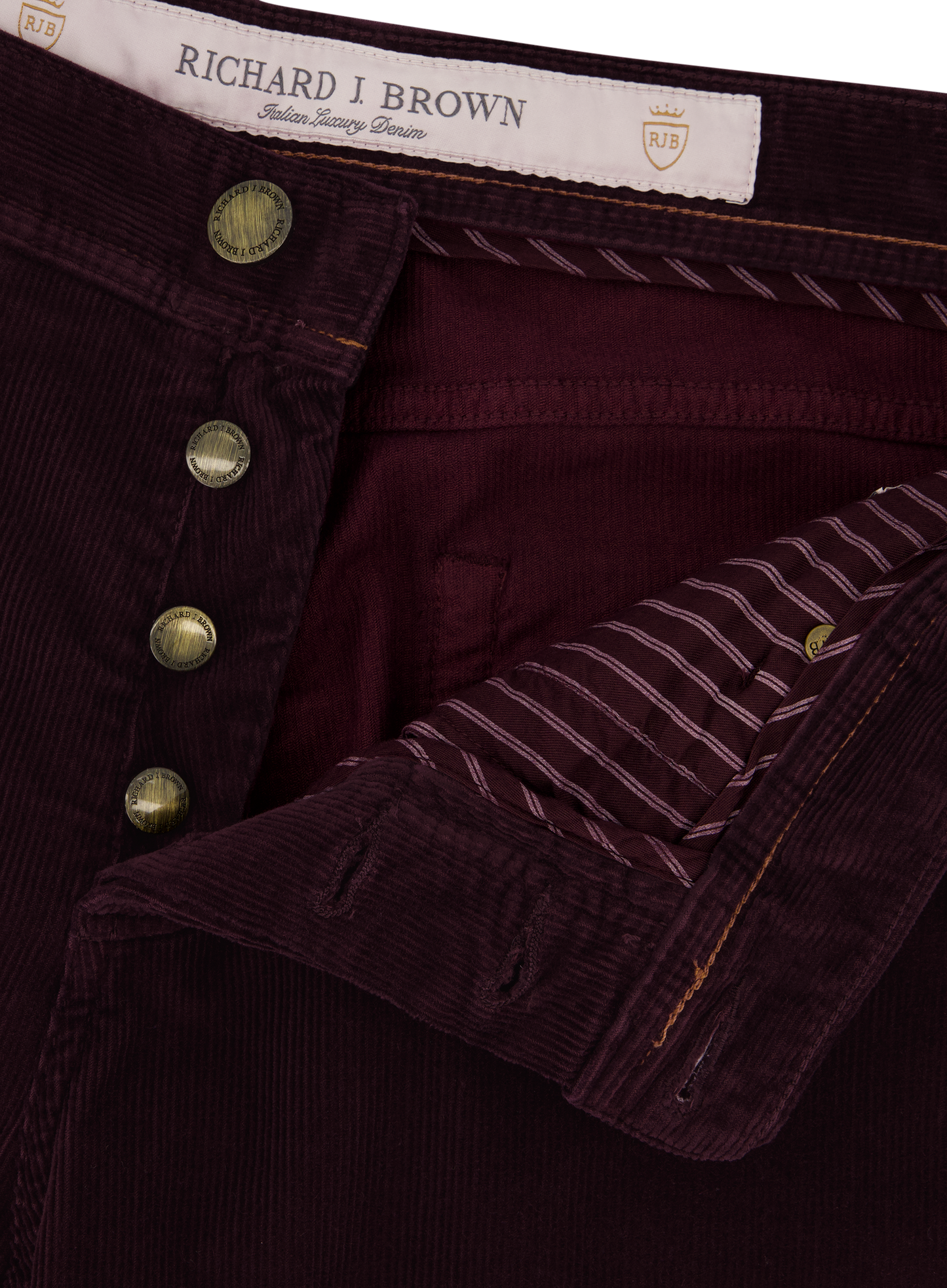 Tokyo 5-pocket Corduroyjeans | FULL_WIDTH | DARK BORDEAUX