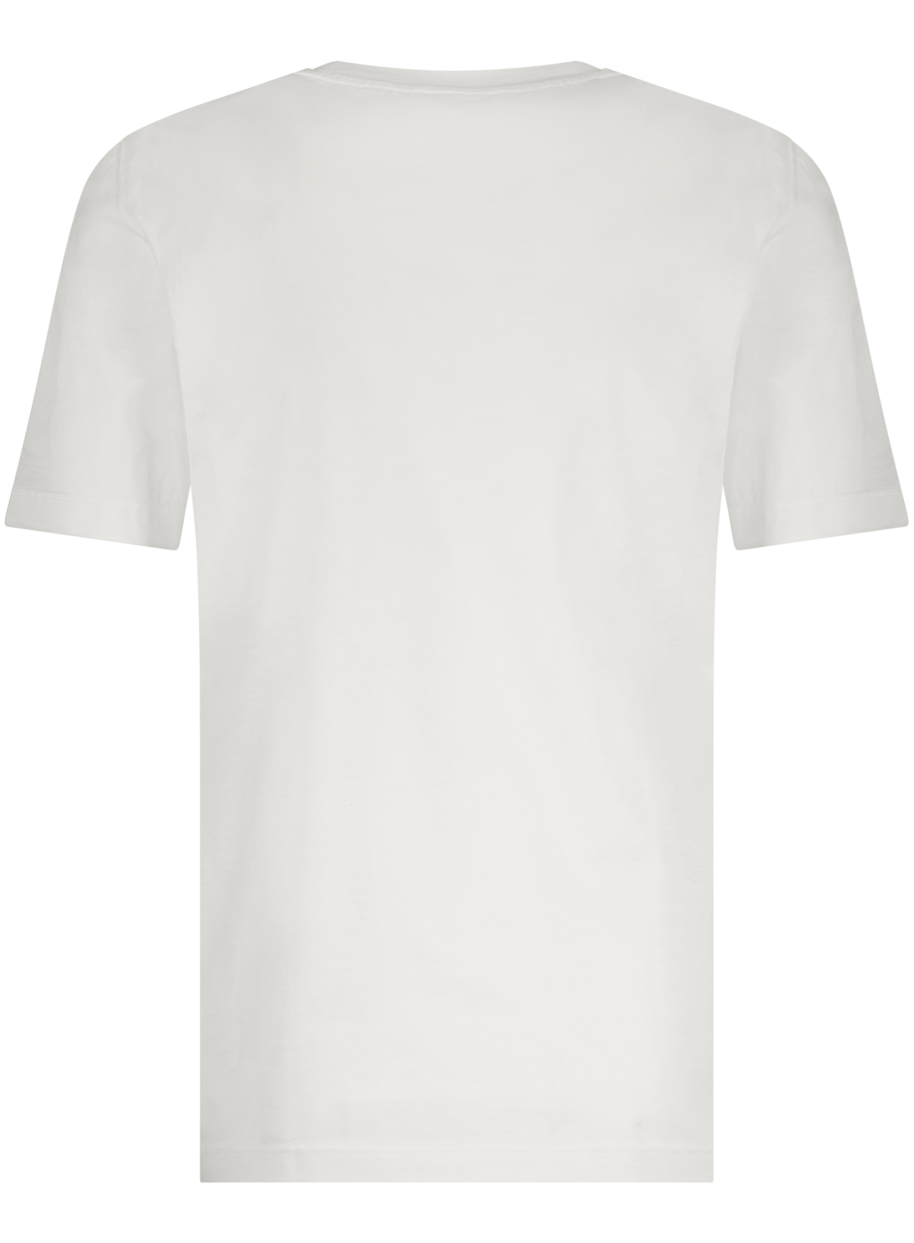 T-shirt van katoen | Wit