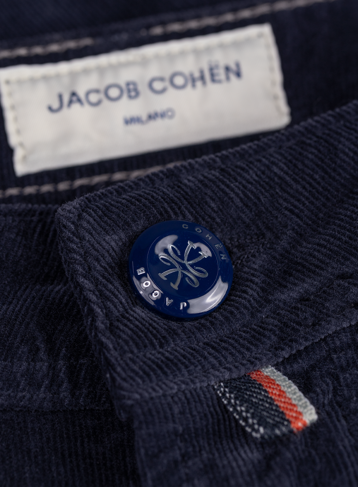 Corduroy Nick slim-fit jeans | FULL_WIDTH | BLUE NAVY