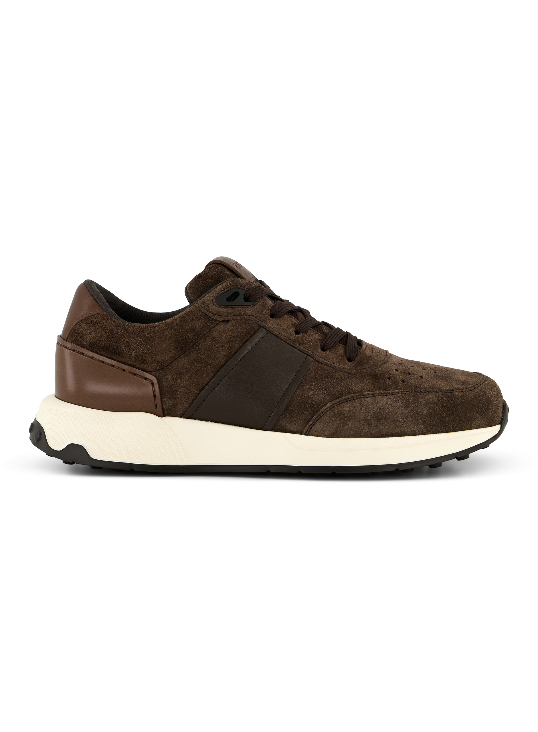 Sneakers van suède | D.Bruin