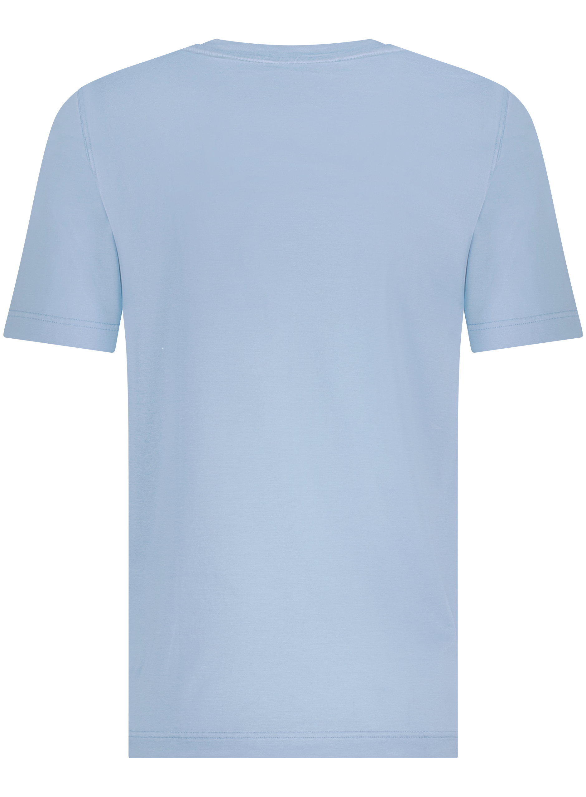 T-shirt van katoen | L.Blauw
