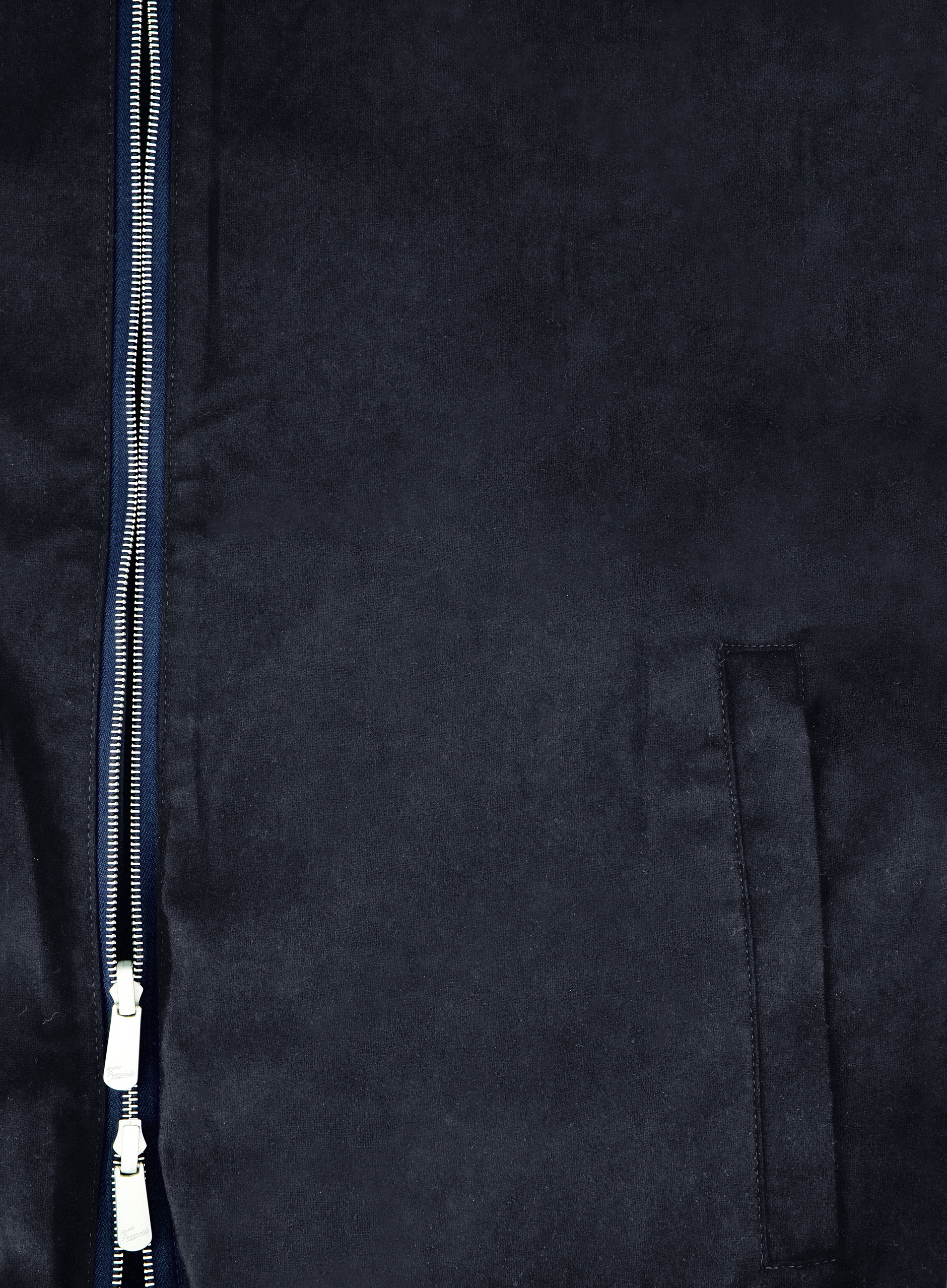 Reversible jack van wol en cashmere  | FULL_WIDTH | BLUE NAVY