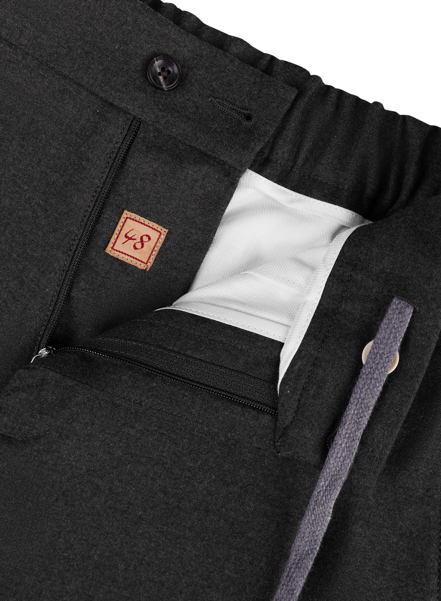 Jog pantalon met stretch | FULL_WIDTH | GRIJS-GROEN