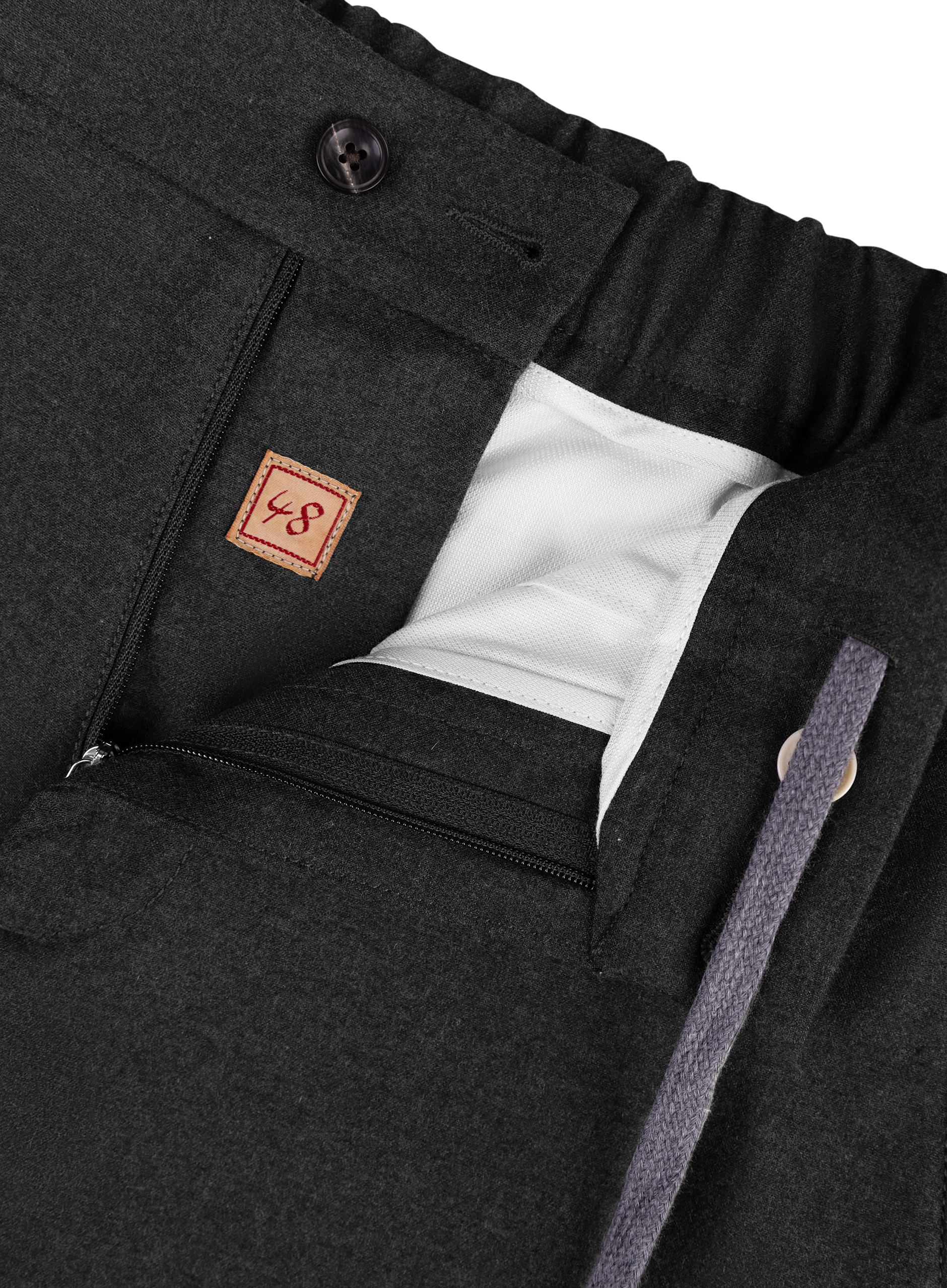 Jog pantalon met stretch | FULL_WIDTH | GRIJS-GROEN