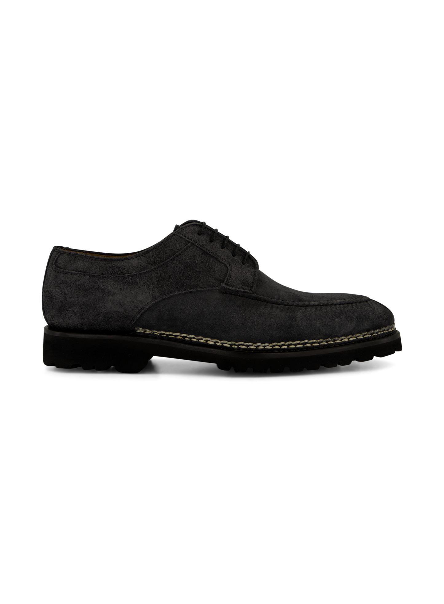 Veterschoenen van suède | D.Grijs