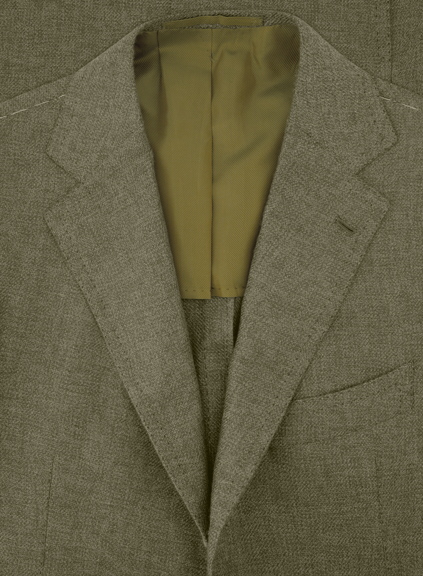 Handgemaakt jasje van cashmere | FULL_WIDTH | Groen