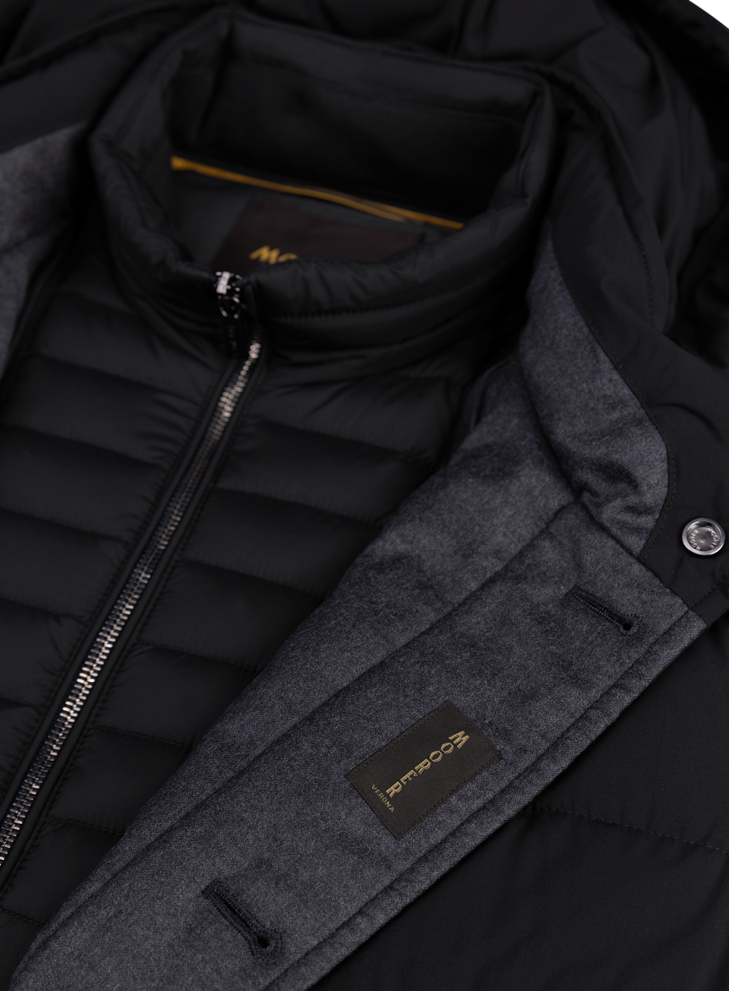 Waterafstotende jas met donsvulling | FULL_WIDTH | BLUE NAVY