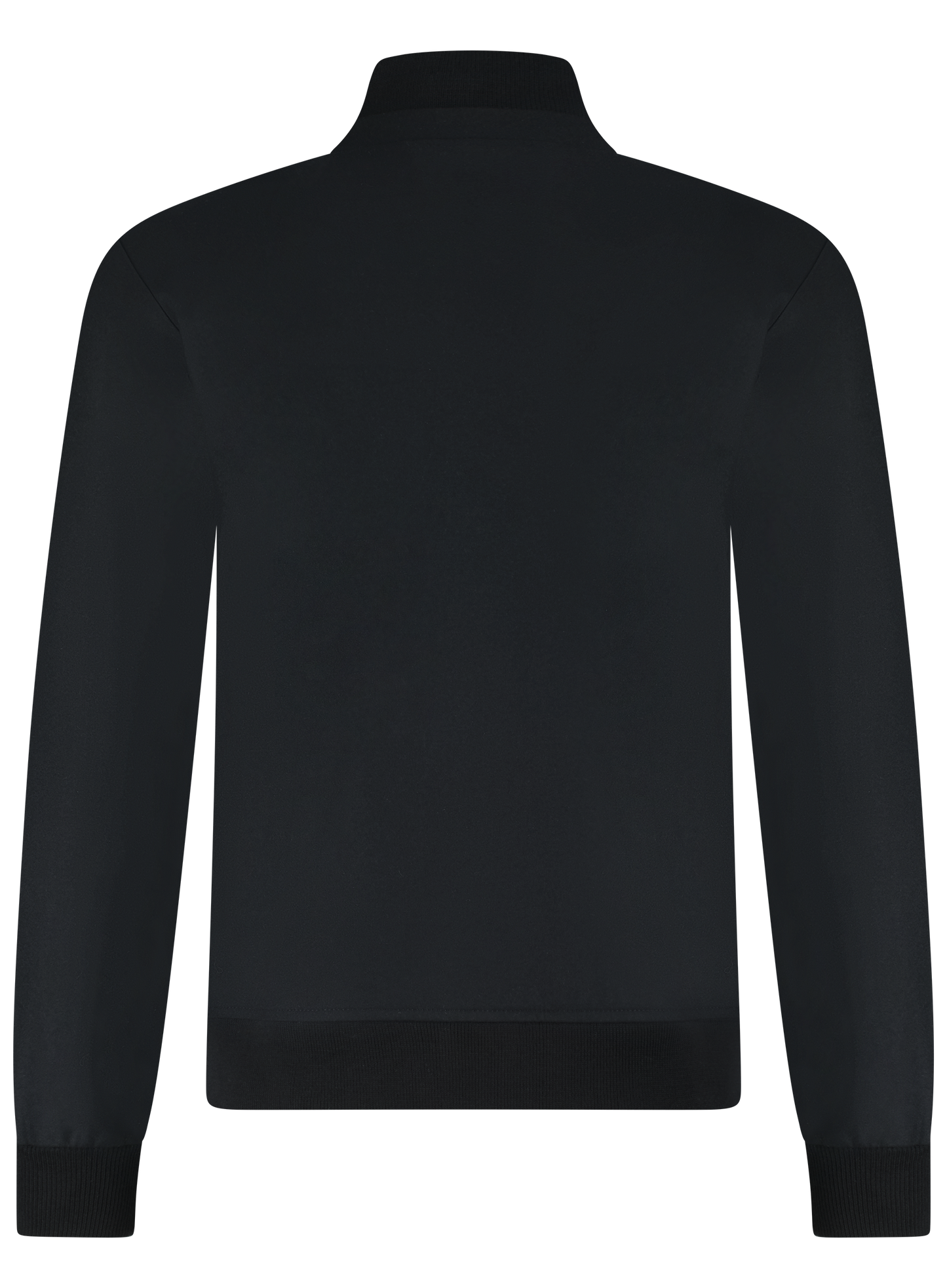 Ritsvest van wol en cashmere | Zwart