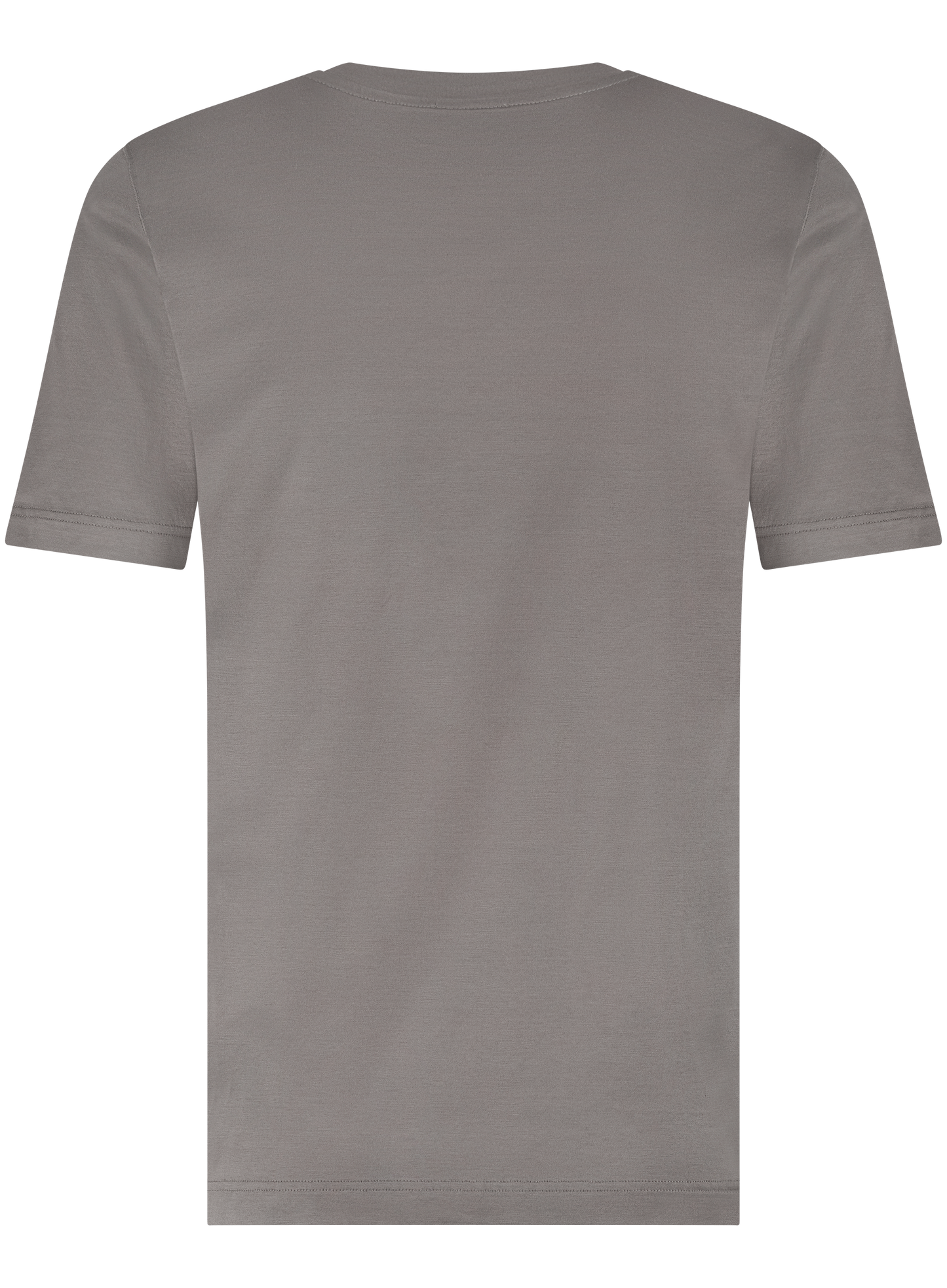 T-shirt van katoen | TAUPE