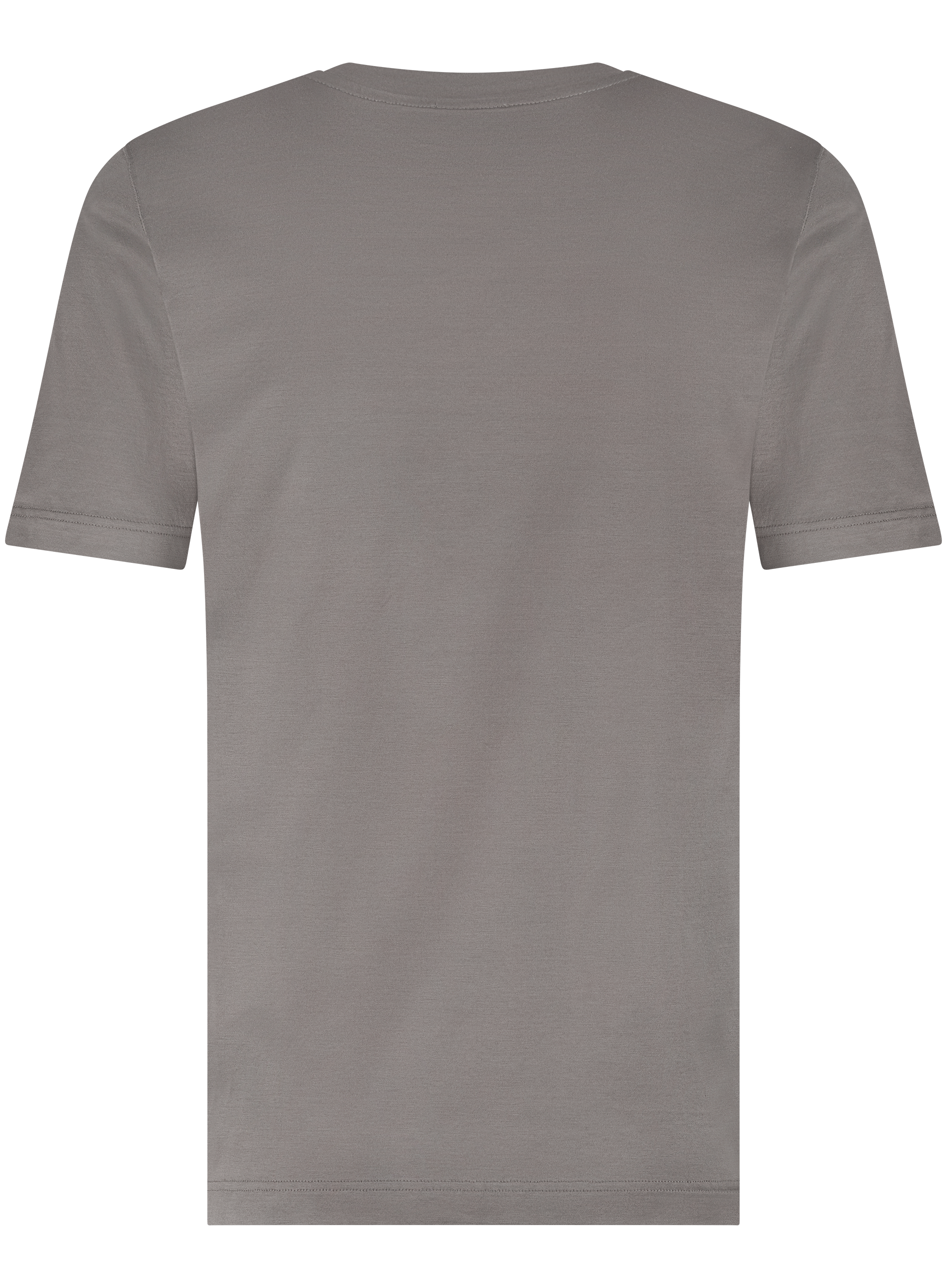T-shirt van katoen | TAUPE