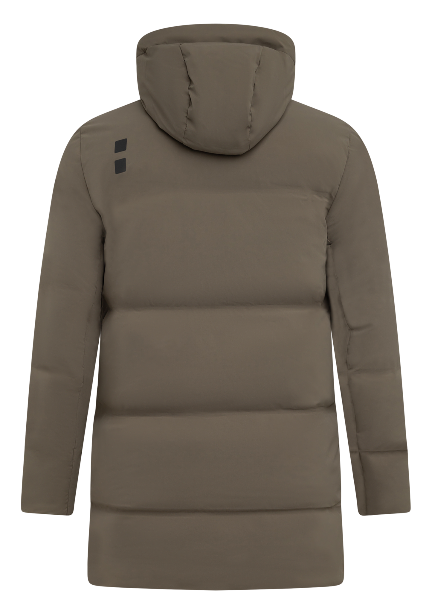Gewatteerde parka | Beige